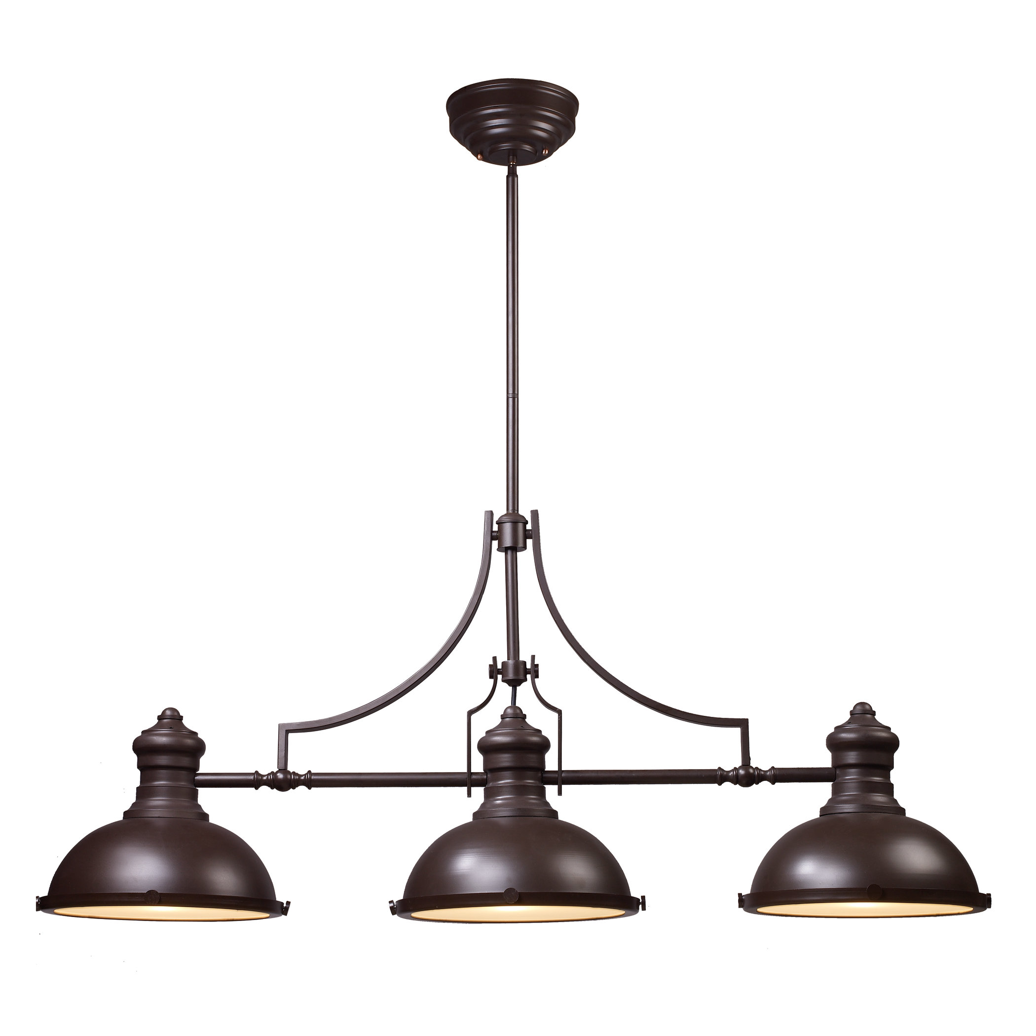 Landmark Lighting Chadwick 3 Light Kitchen Island Pendant 66115 3