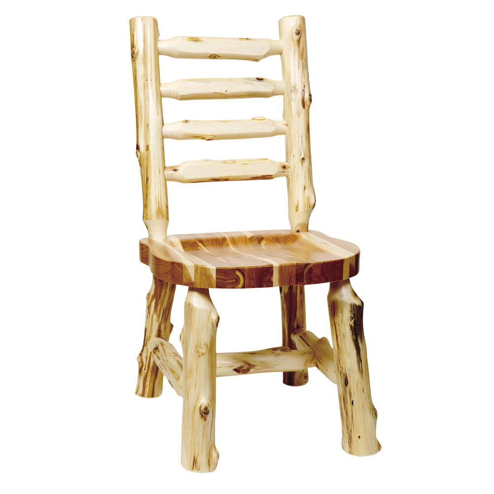 Fireside Lodge Traditional Cedar Log Side Chair & Reviews Wayfair