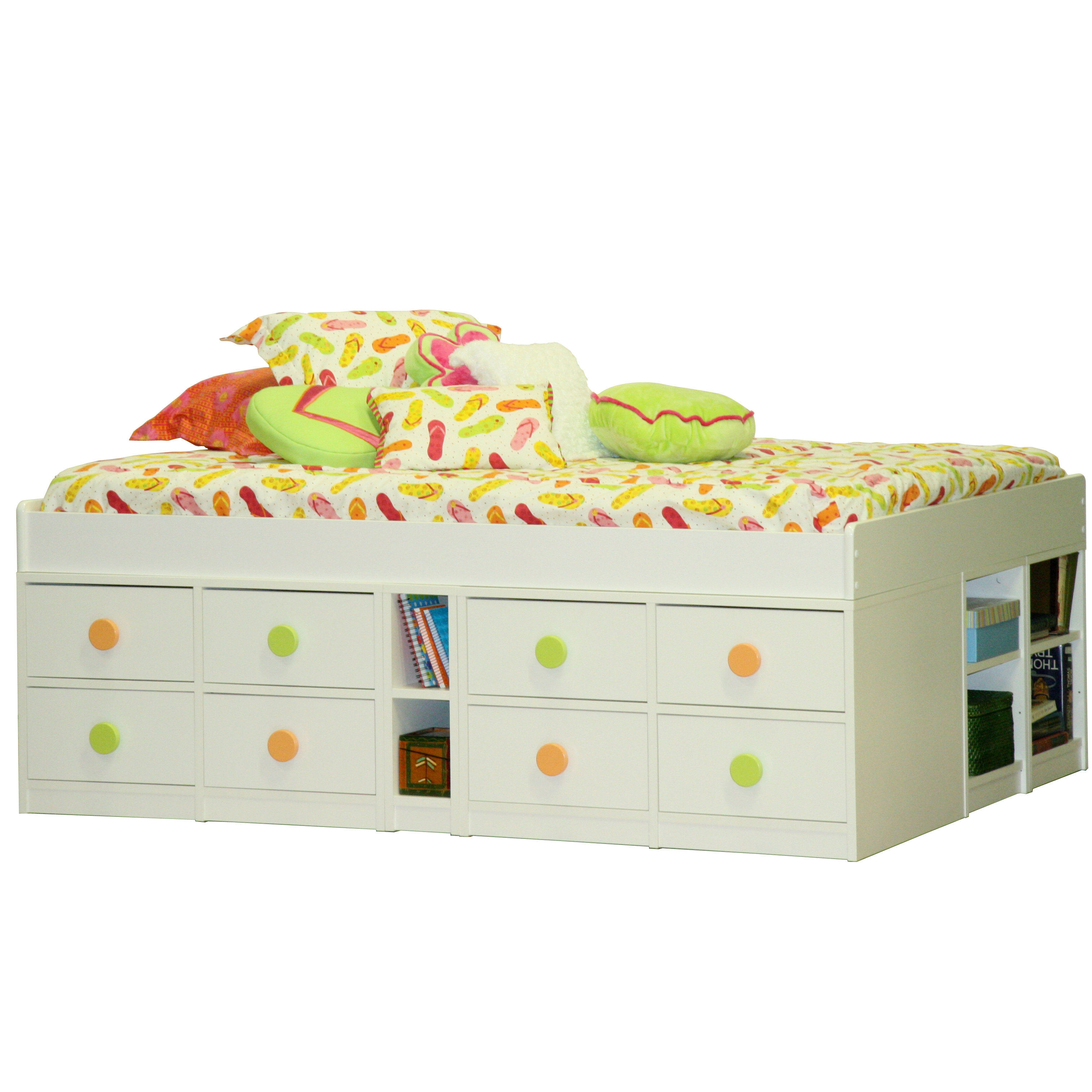 Berg Sierra Jr Captain Bed with Storage | Wayfair