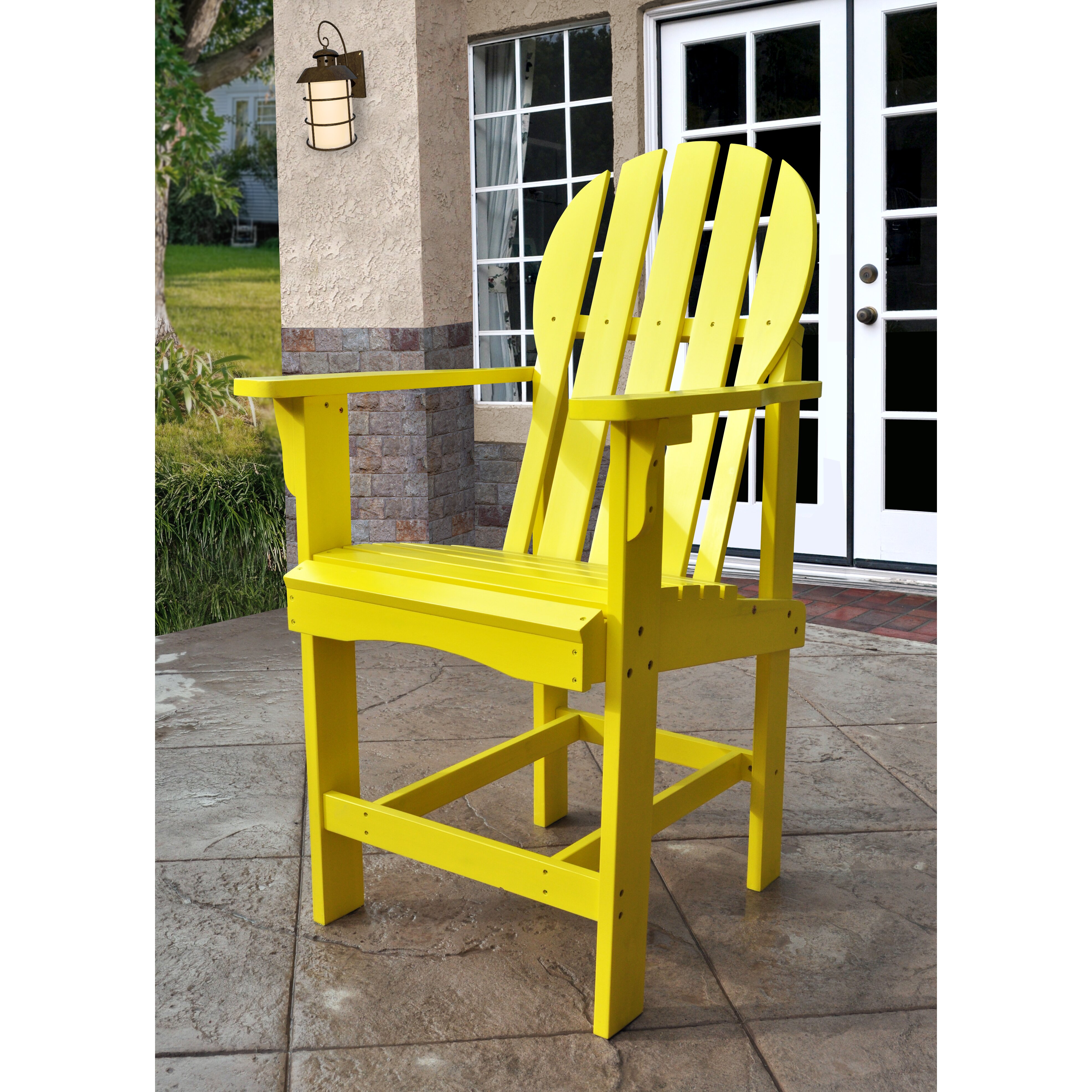 Shine Company Inc. Captiva Counter Height Adirondack Chair
