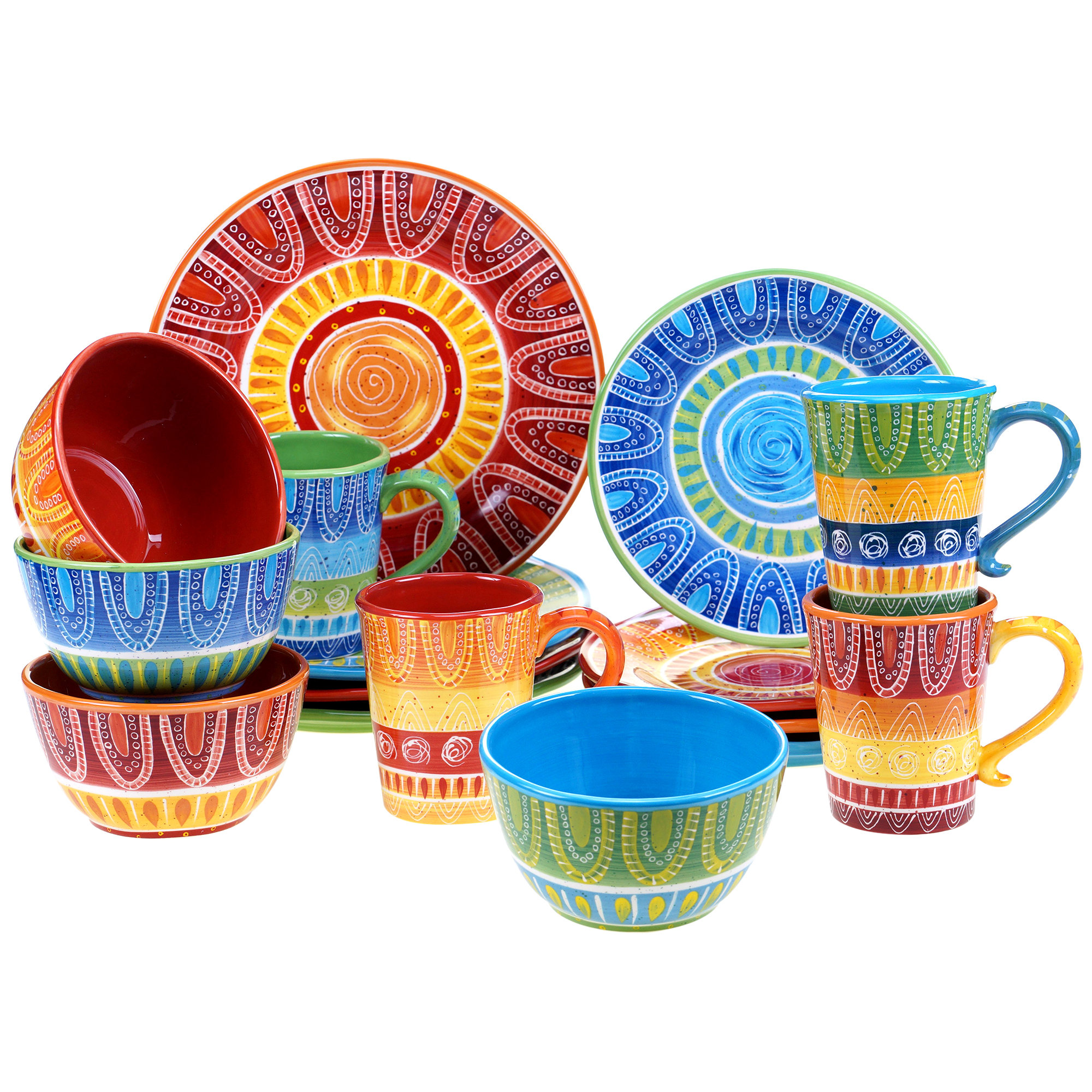 Certified International Tapas 16 Piece Dinnerware Set & Reviews