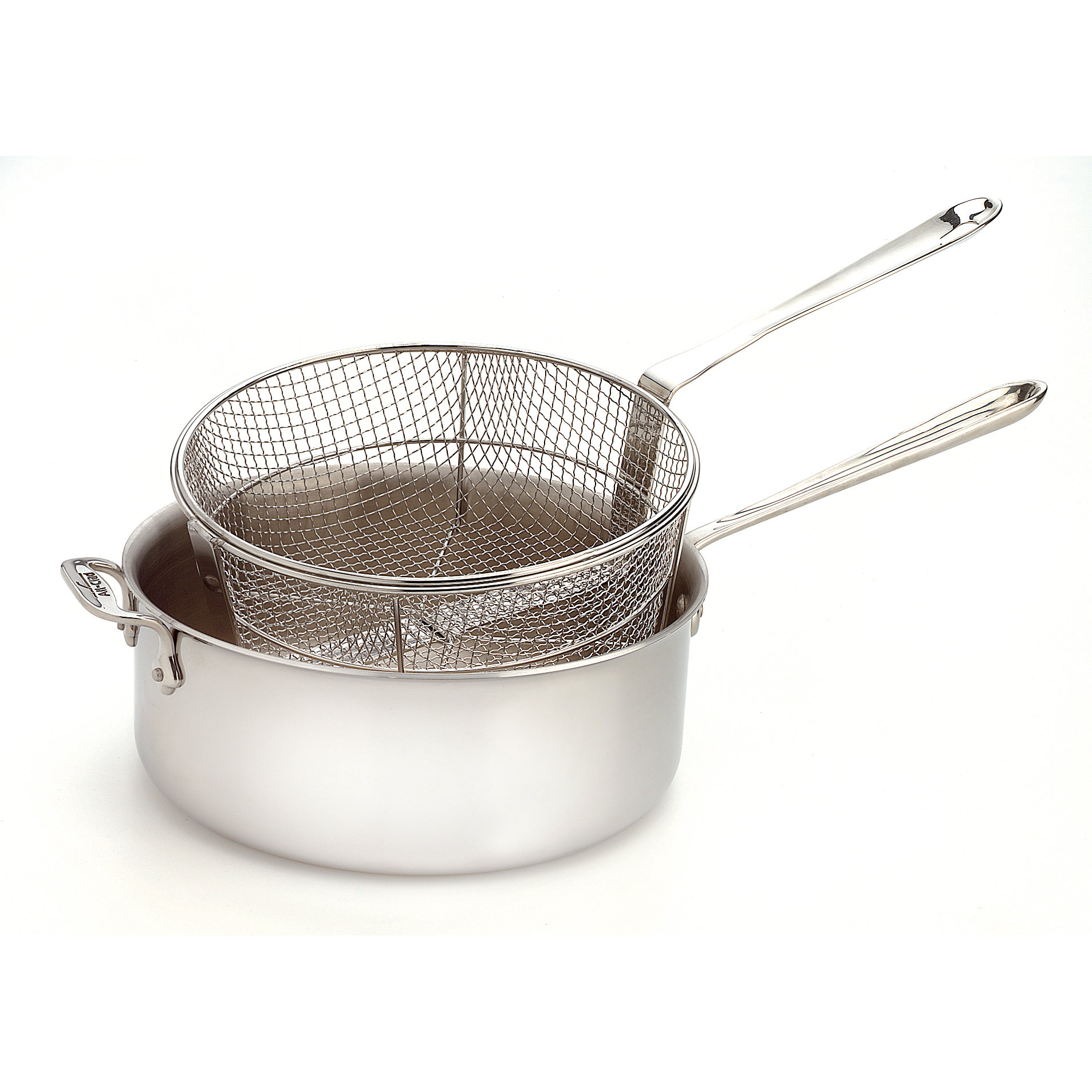 AllClad 6 Qt. Fry Basket & Reviews Wayfair