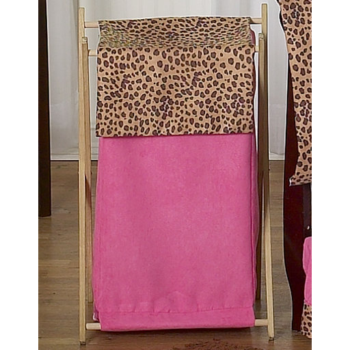 Sweet Jojo Designs Cheetah Pink Laundry Hamper & Reviews Wayfair