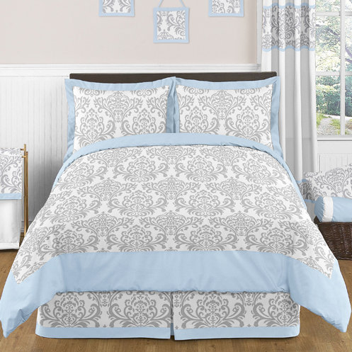 sweet jojo designs avery 3 piece comforter set wayfair sweet jojo designs avery 3 piece comforter set wayfair