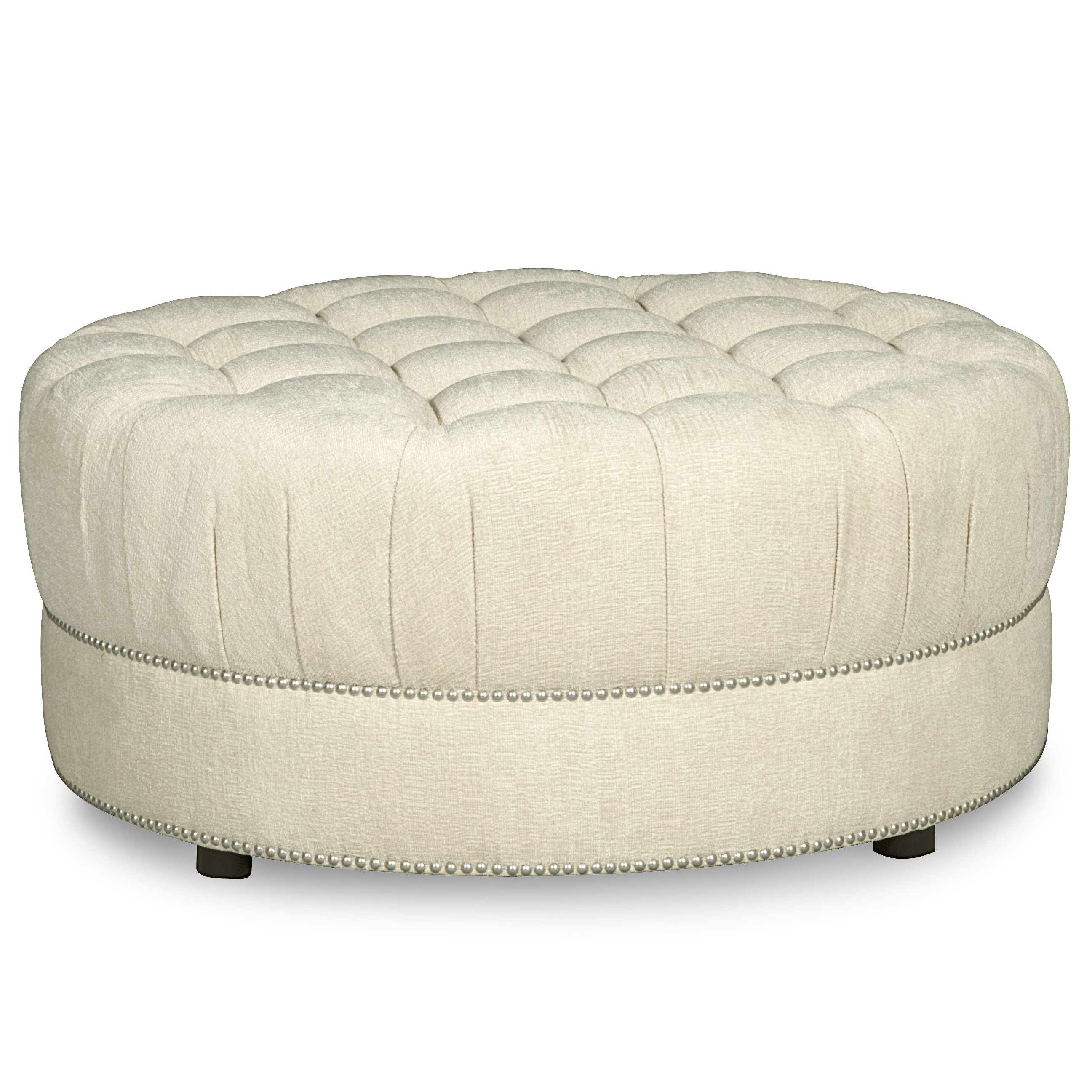 A.R.T. Amanda Round Cocktail Ottoman | Wayfair