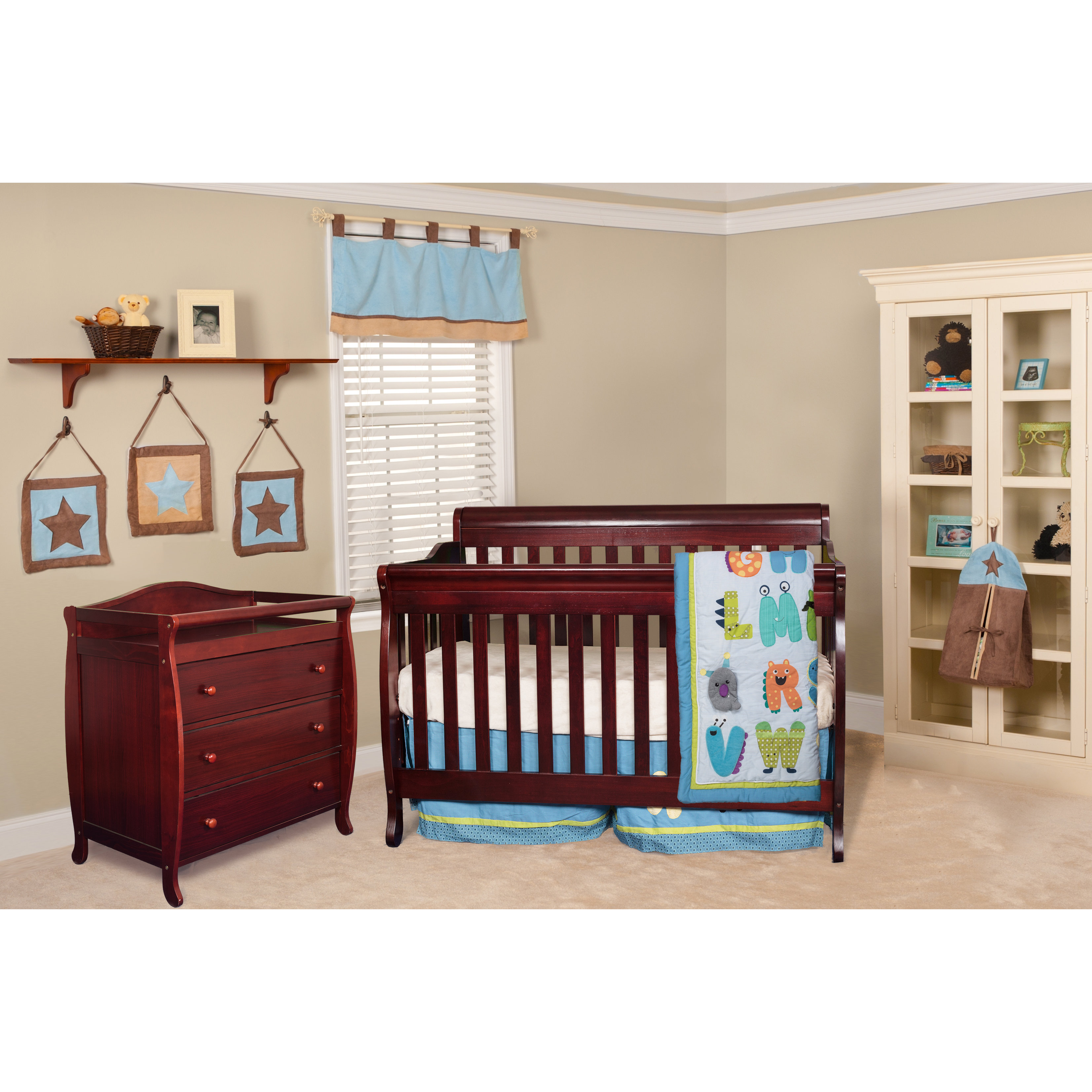 AFG International Furniture Alice Grace 2 Piece Convertible Crib Set