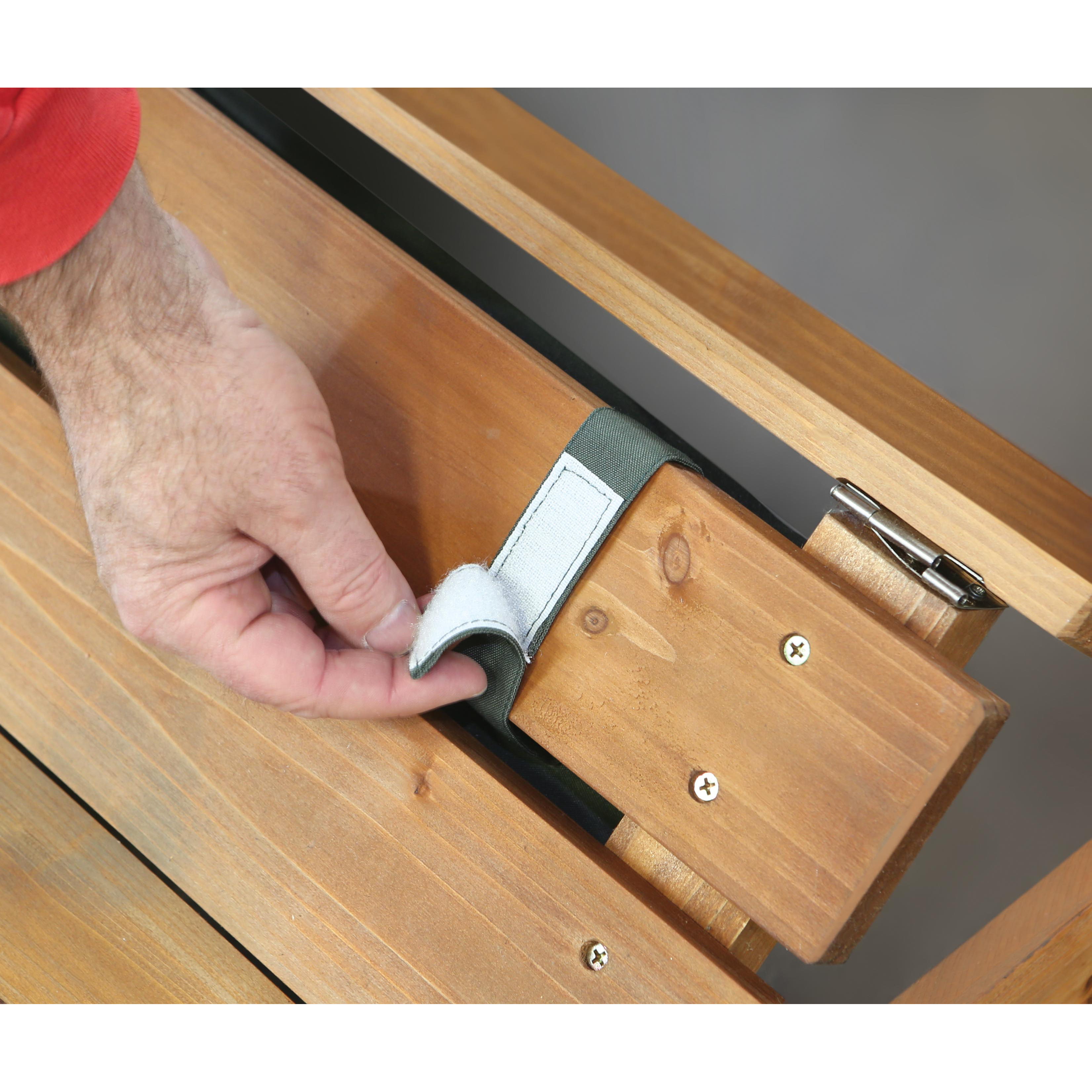 Badger Basket Deluxe Convertible Cedar 4' ft. Square Sandbox with Cover