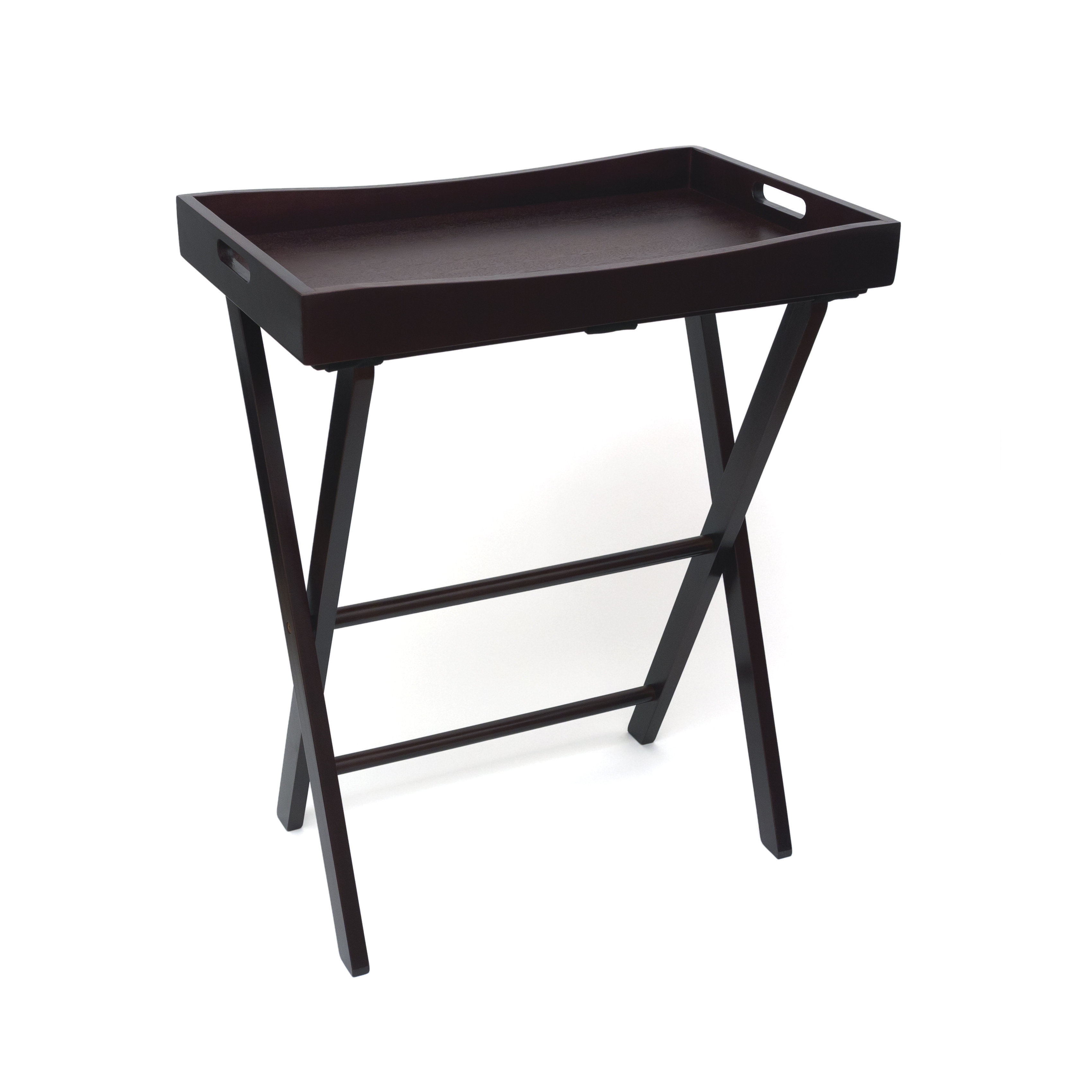 Lipper International Butler Tray with Right Height Luggage Rack