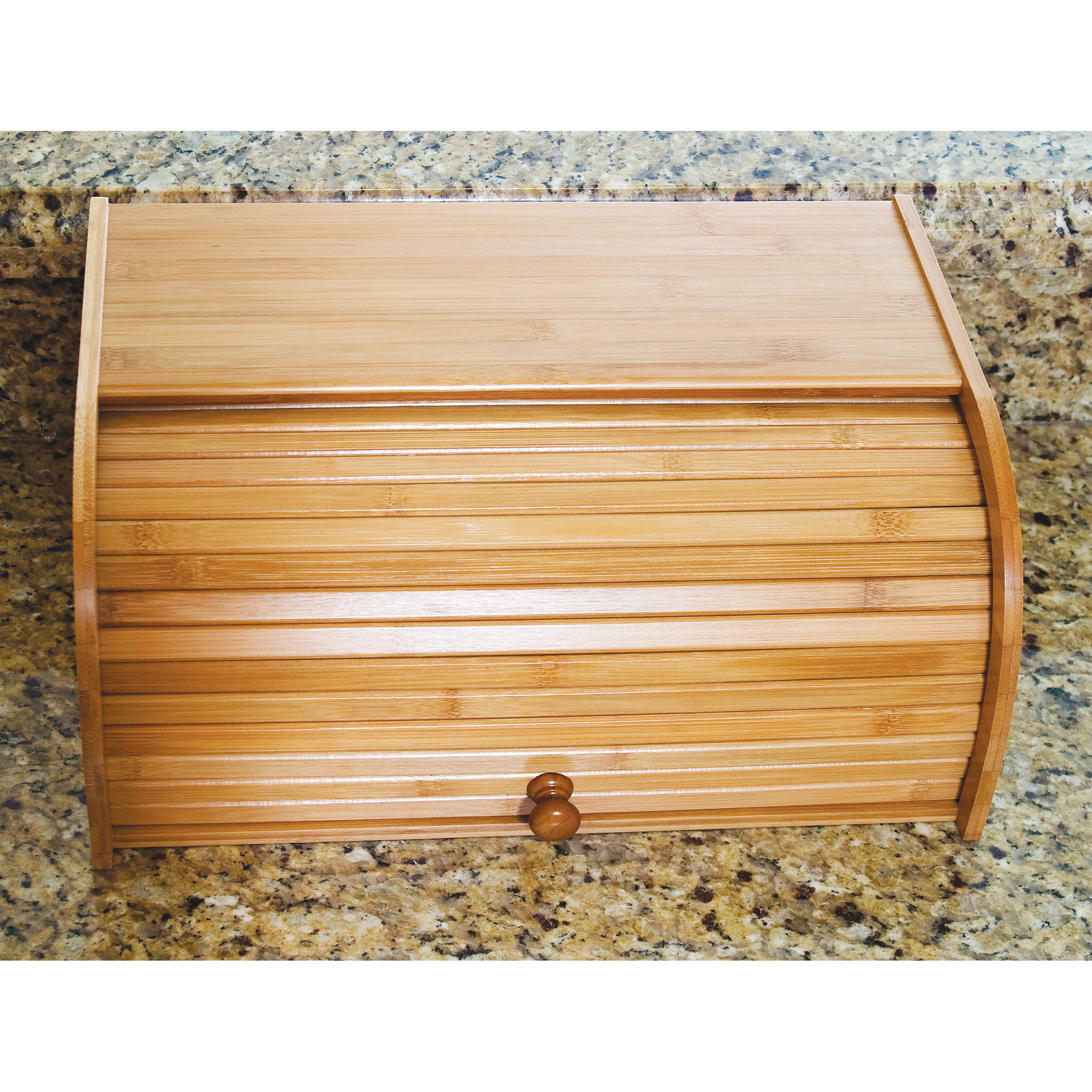 Lipper International Bamboo Roll Top Bread Box & Reviews Wayfair