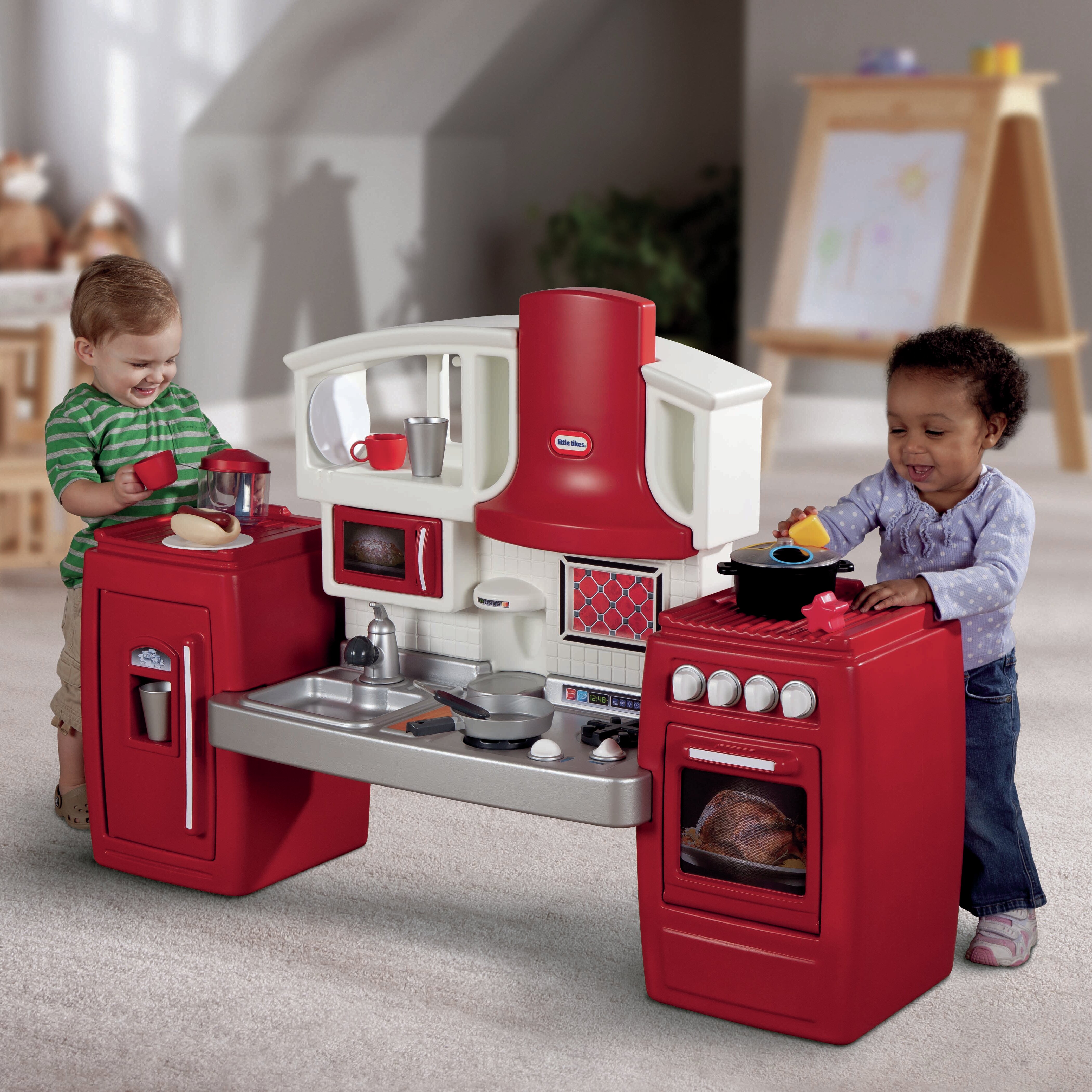 little tikes kitchen makeover