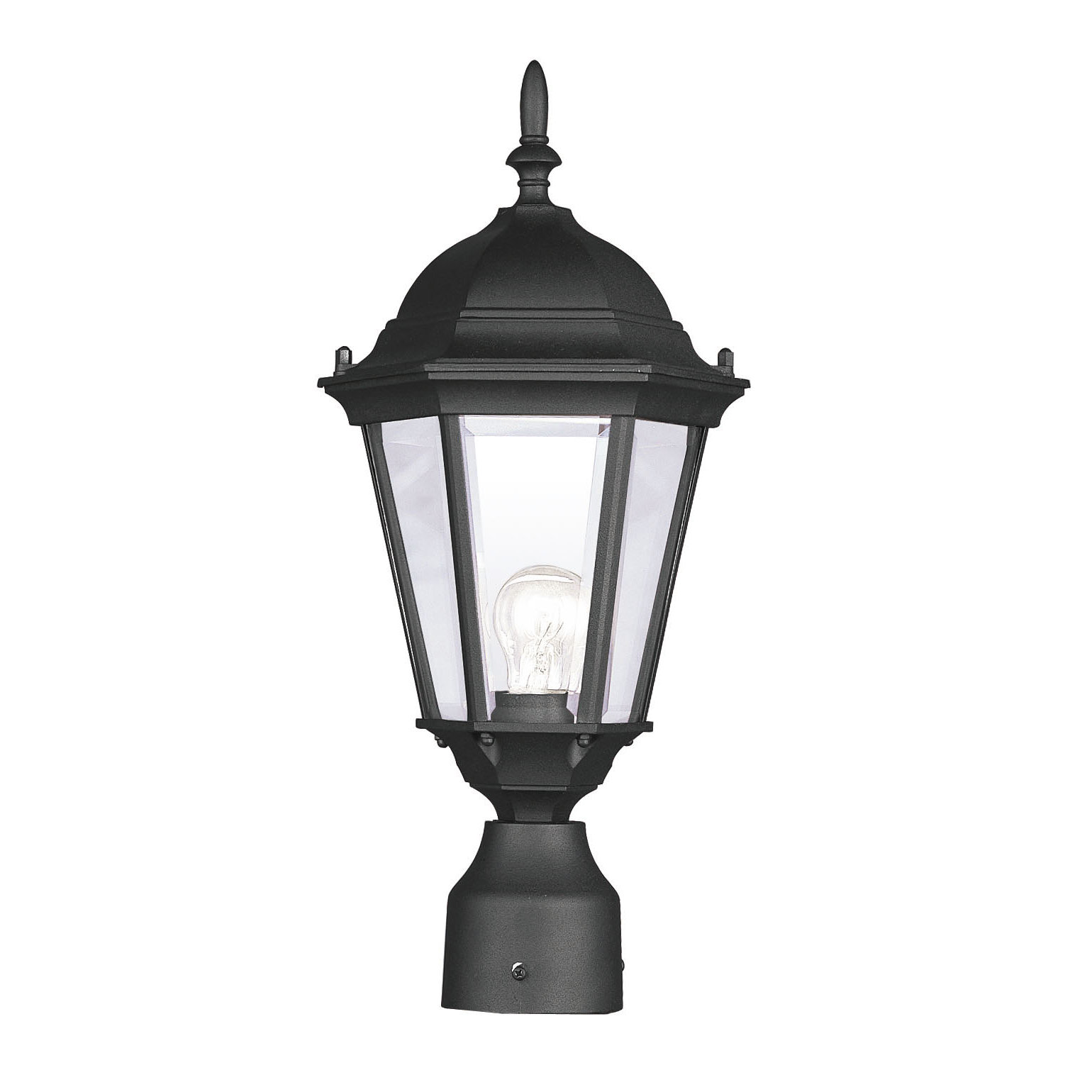 Livex Lighting Hamilton 1 Light Outdoor Post Light & Reviews Wayfair