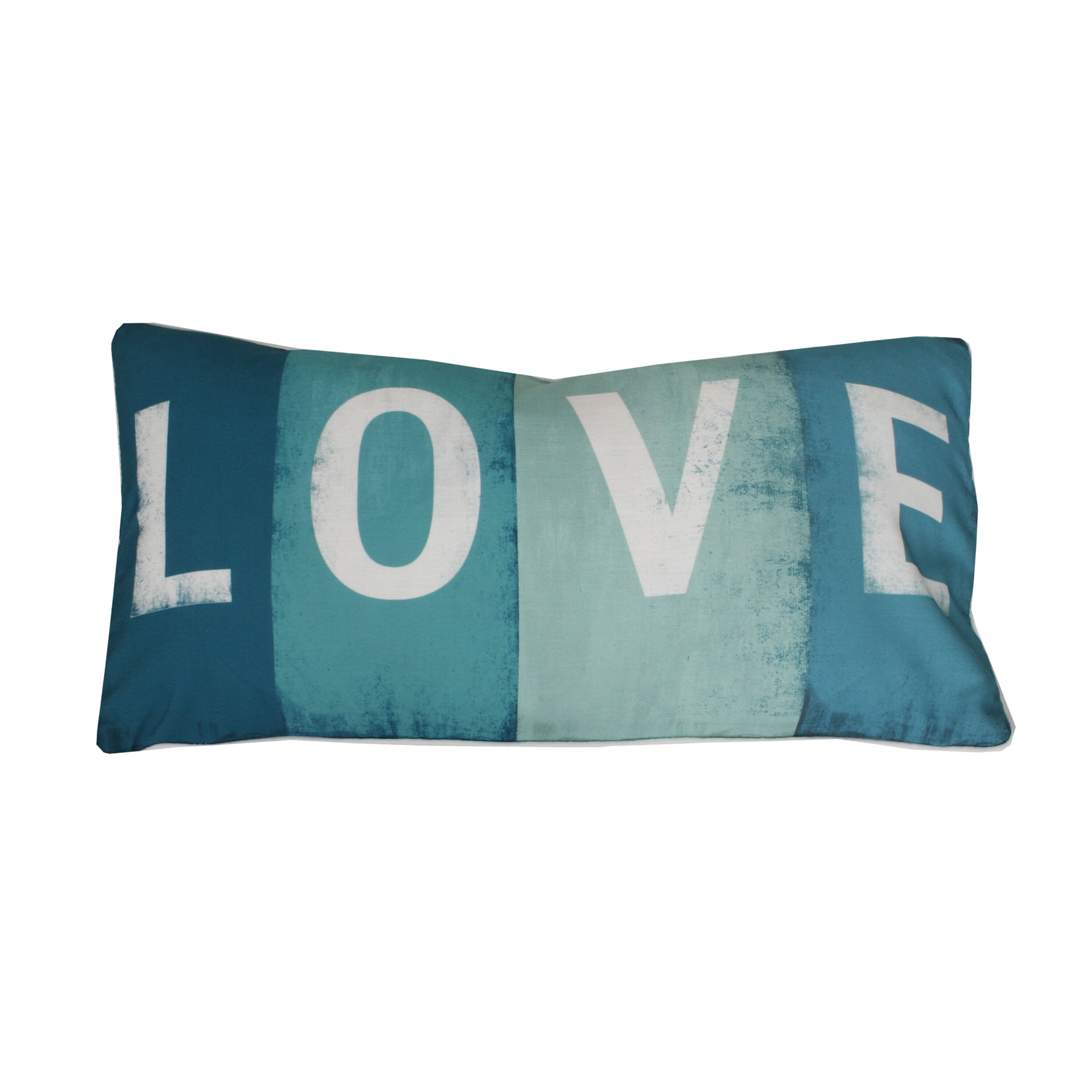 Thro by Marlo Lorenz Coastal Love Printed Lumbar Pillow & Reviews | Wayfair