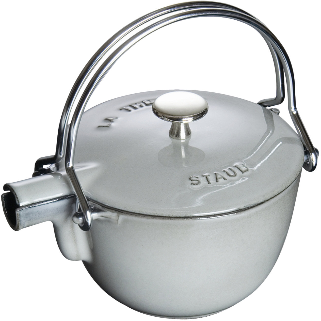 Staub Cast Iron 1 Qt. Round Tea Kettle & Reviews Wayfair