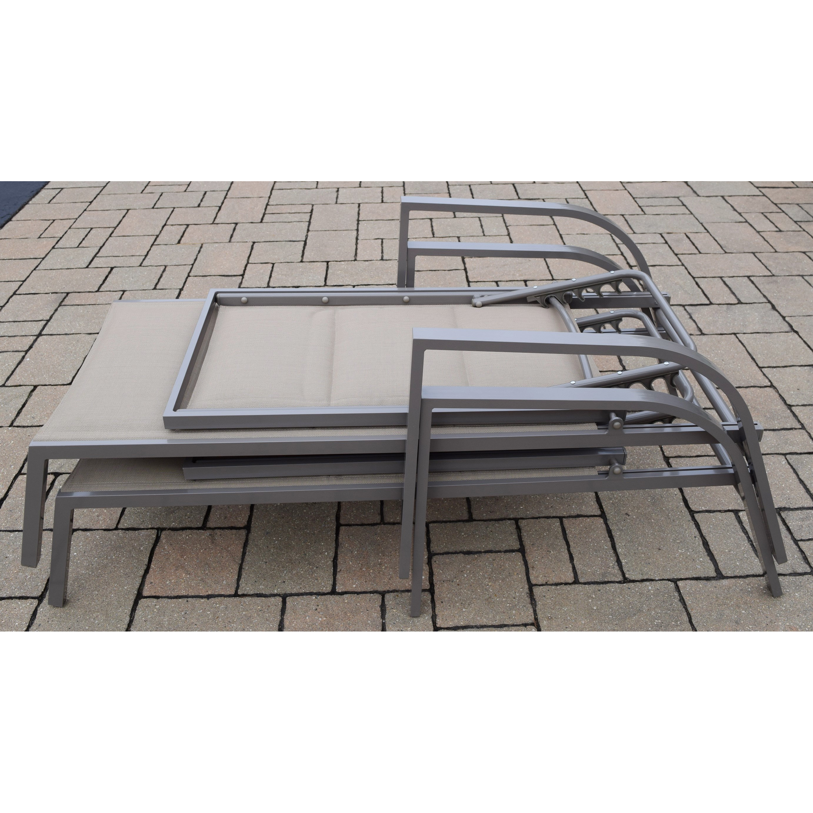 Oakland Living Padded Sling Chaise Lounge | Wayfair Oakland Living Padded Sling Chaise Lounge | Wayfair on Living Accents Sling Folding Chaise id=50882