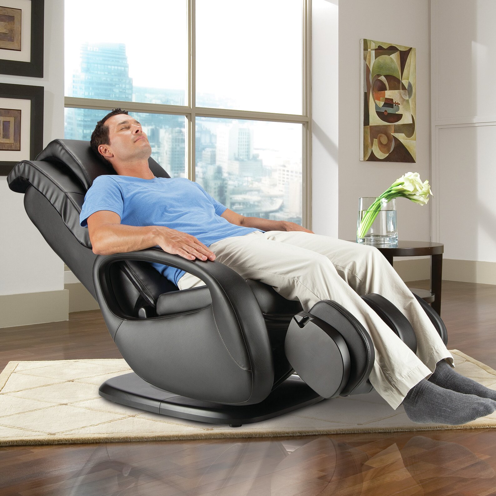 Human Touch Wholebody® 71 Faux Leather Heated Massage Chair And Reviews Wayfair 8225
