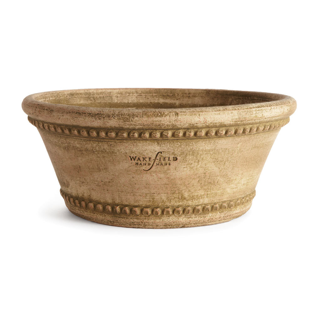 Napa Home & Garden Wakefield Round Pot Planter & Reviews Wayfair