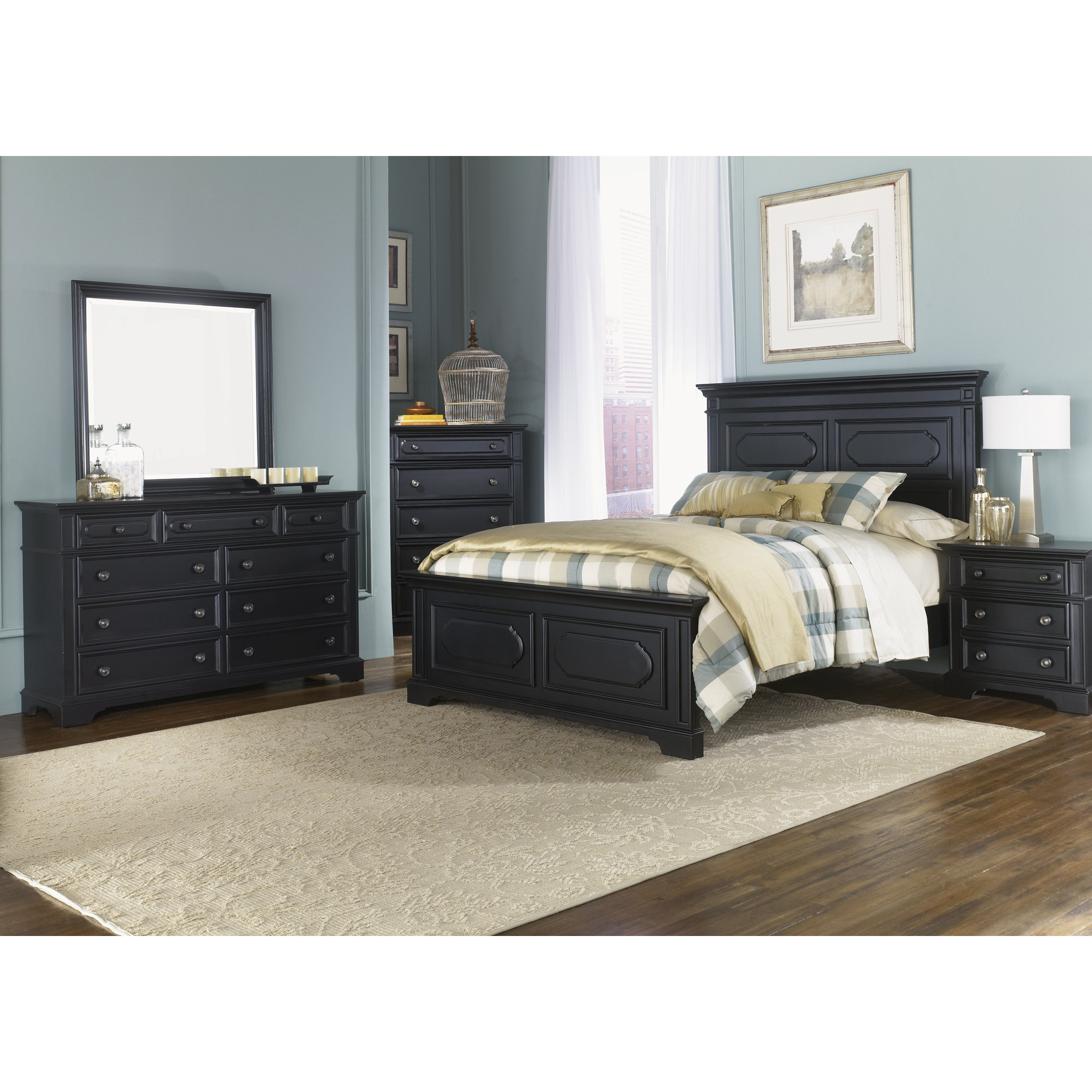 Liberty Furniture Carrington II Panel Customizable Bedroom ...