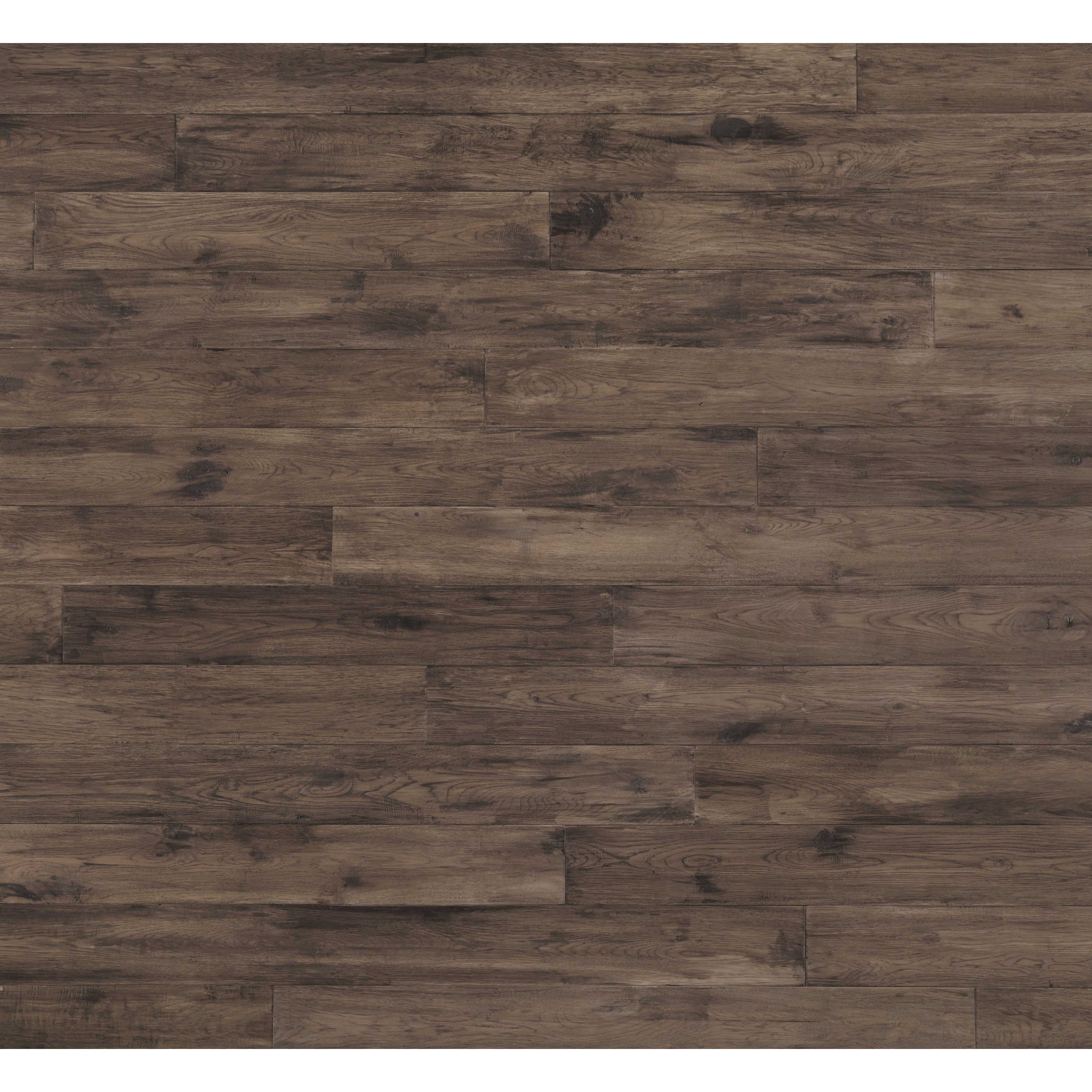 Mannington Maison 7" Solid Hickory Hardwood Flooring in Wine Barrel