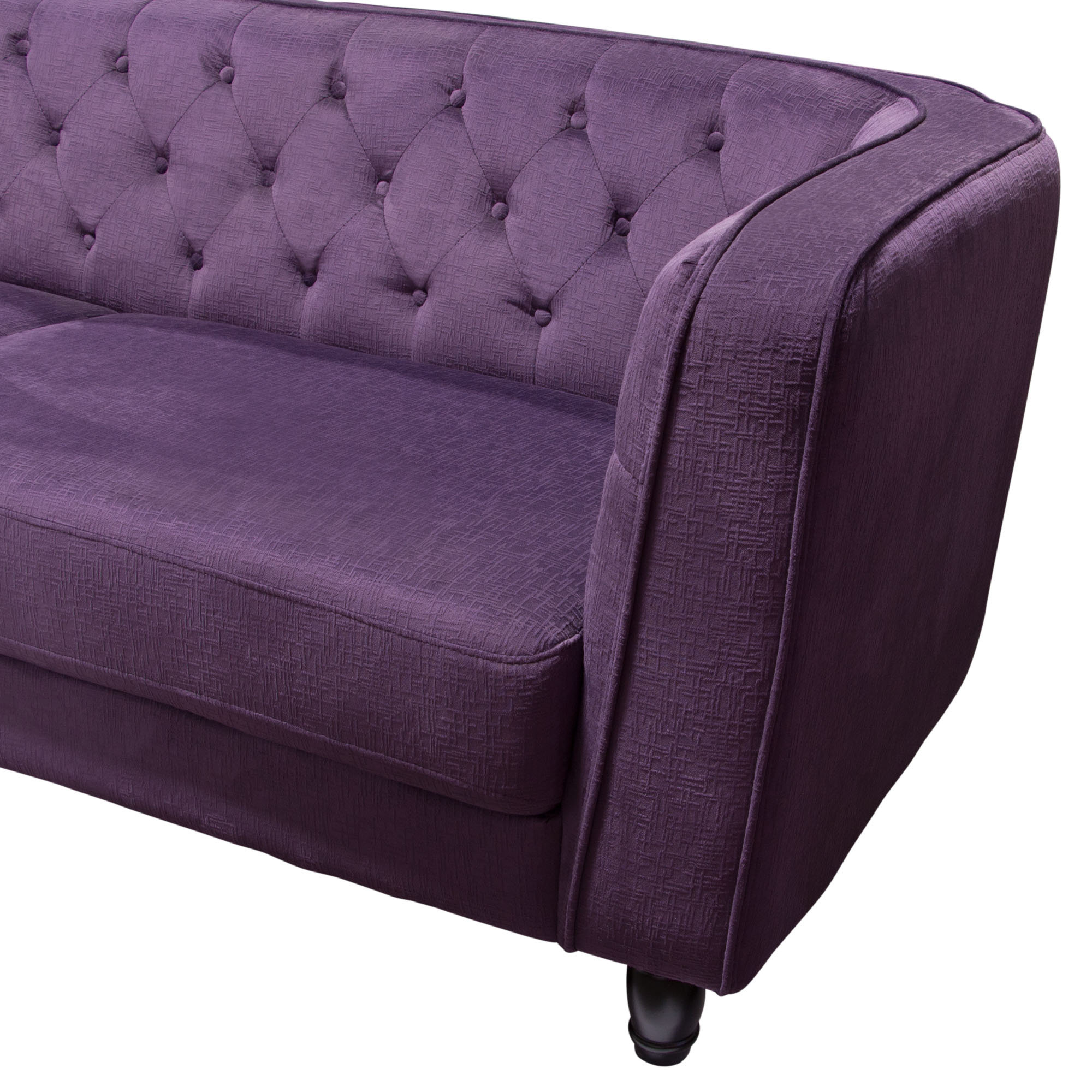 Diamond Sofa Bellini Button Tuft Sofa & Reviews Wayfair