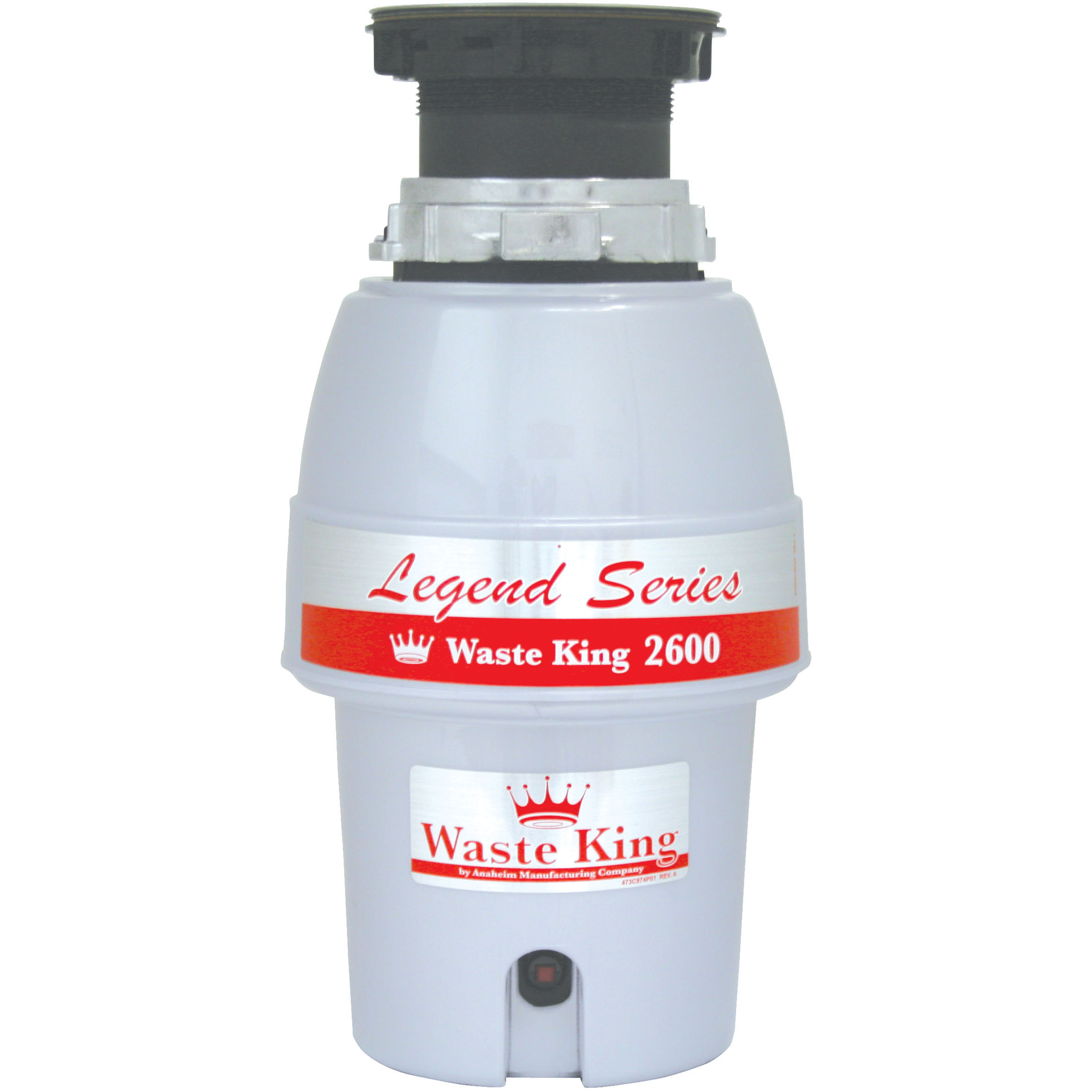 Waste King Legend Series 1/2 HP EZMount Garbage Disposal with