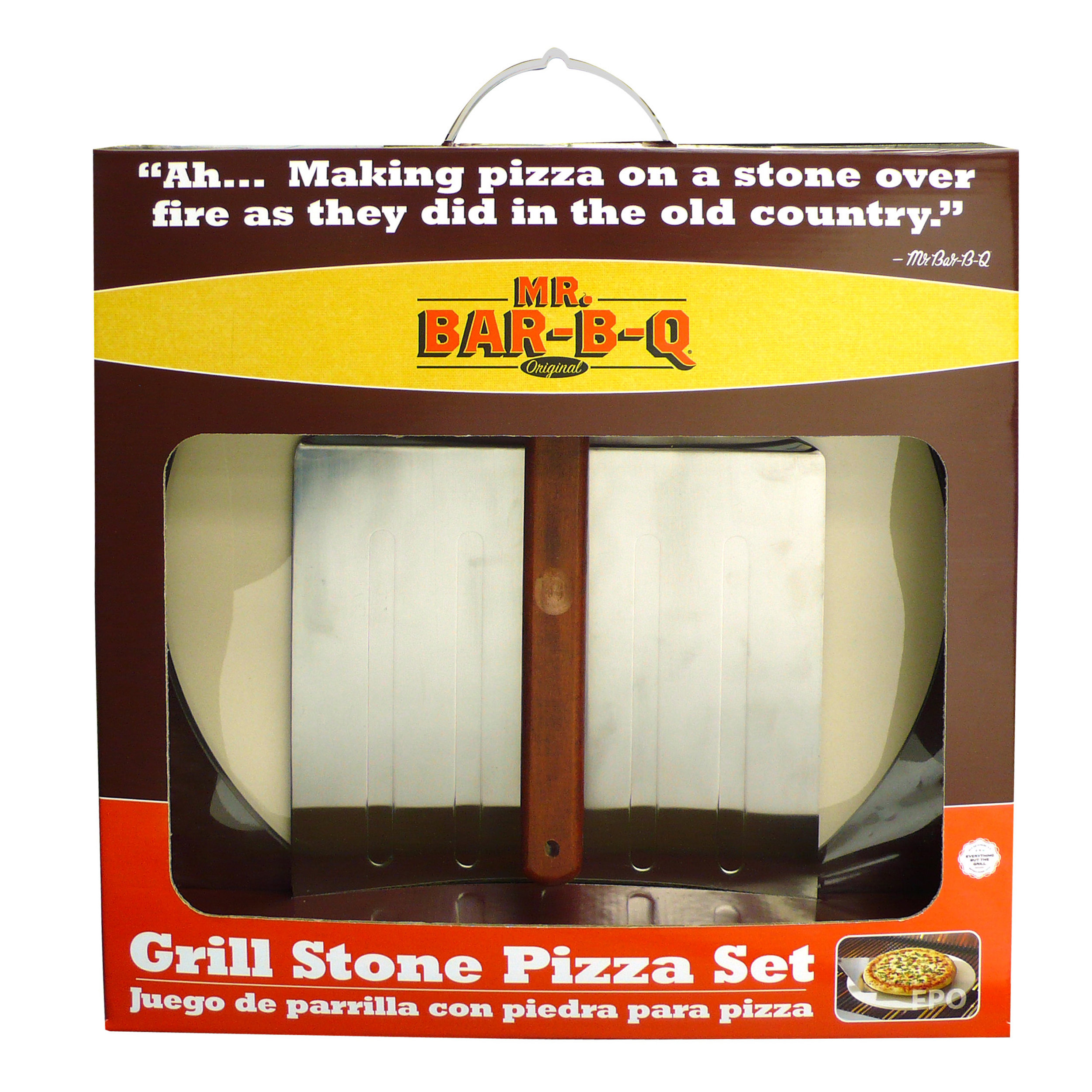 Mr. BarBQ 3 Piece Grill Stone Pizza Set & Reviews Wayfair