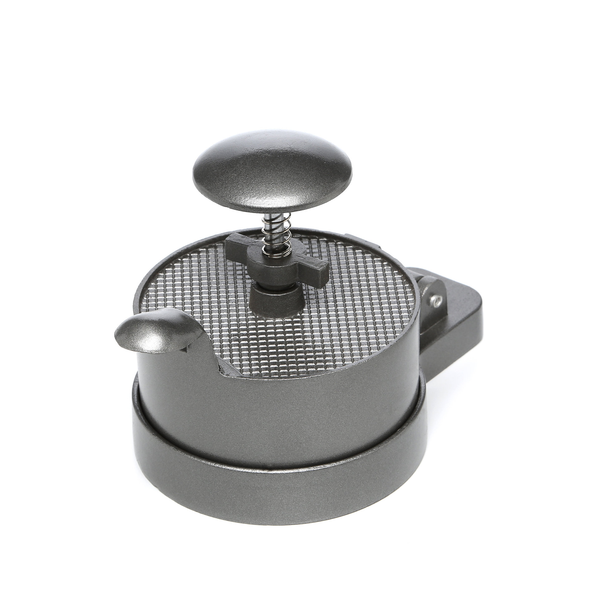 Non-stick single hamburger press