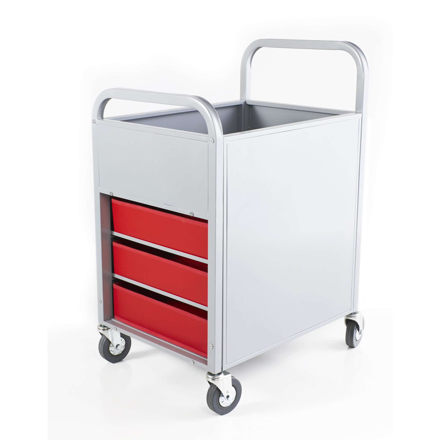 Guidecraft Display and Storage Utility Cart with Bins Wayfair
