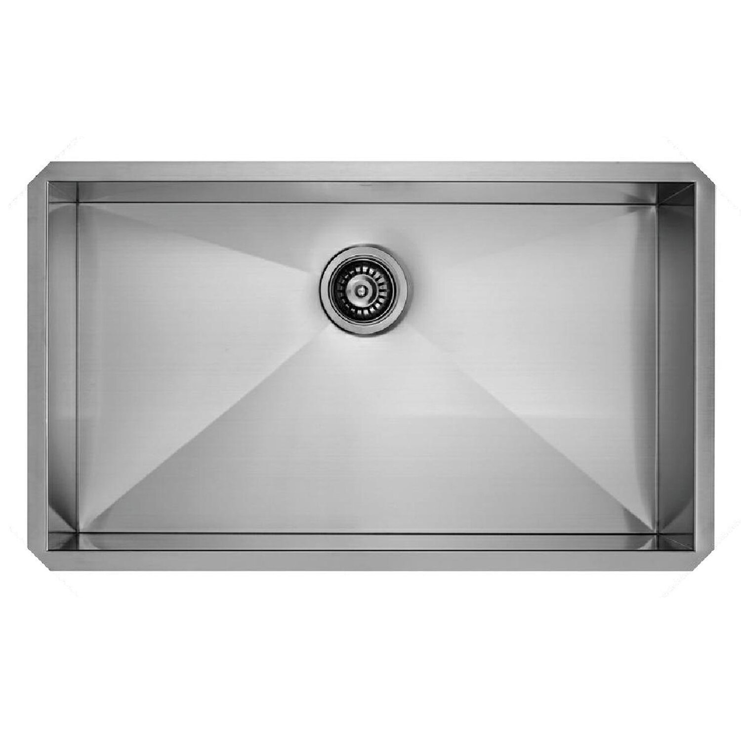 Vigo 32 inch Undermount Single Bowl 16 Gauge Stainless Steel Kitchen Sink & Reviews | Wayfair