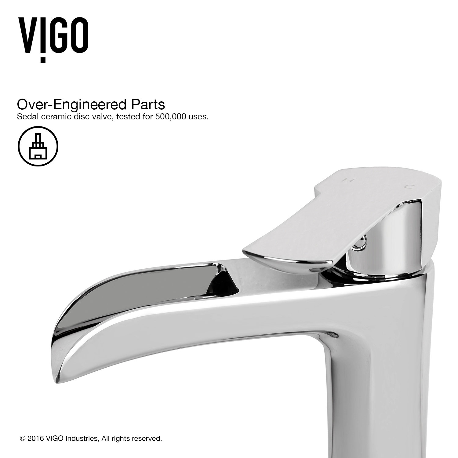 Vigo Niko Single Lever Vessel Bathroom Faucet & Reviews Wayfair