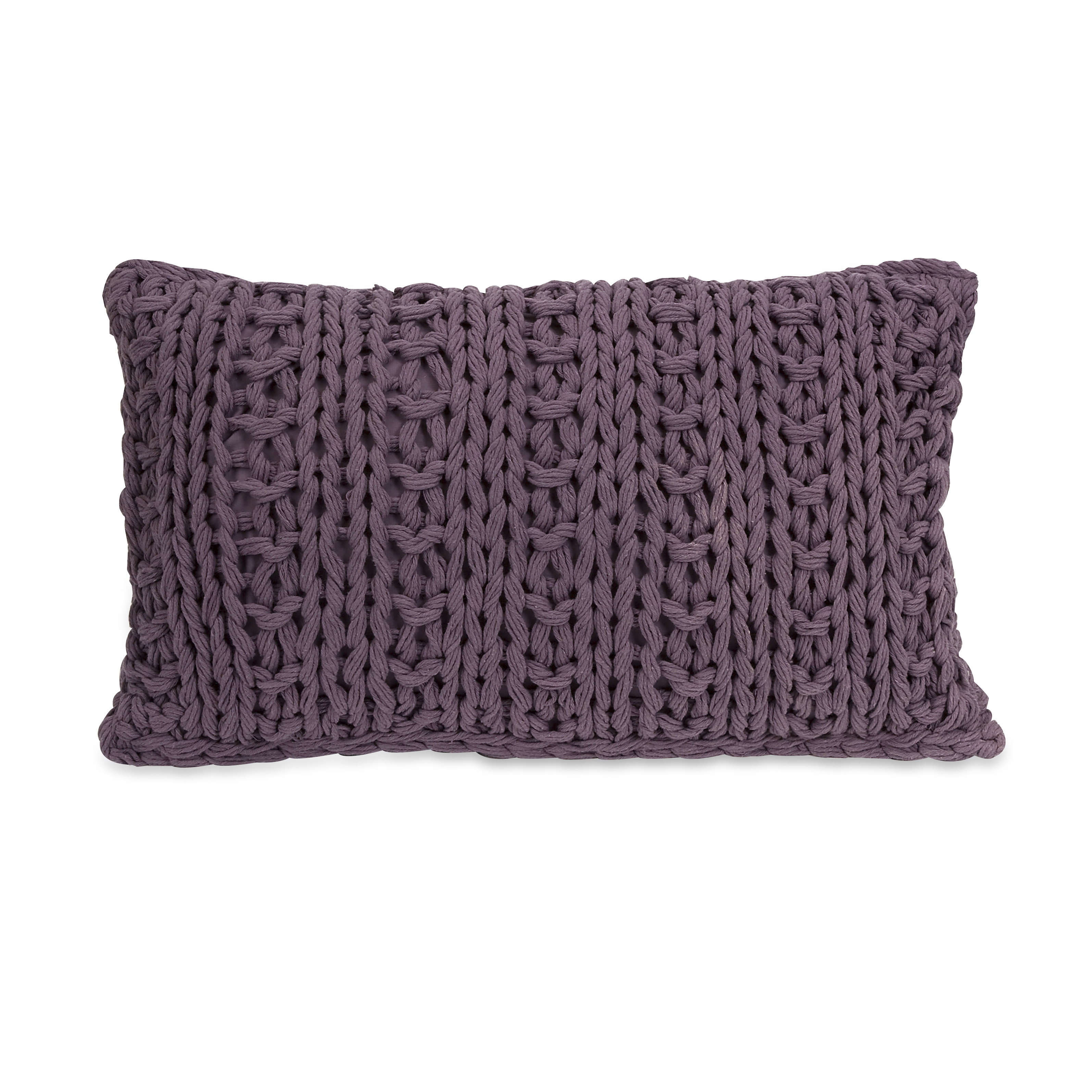 IMAX Mailie Crochet Cotton Lumbar Pillow & Reviews Wayfair