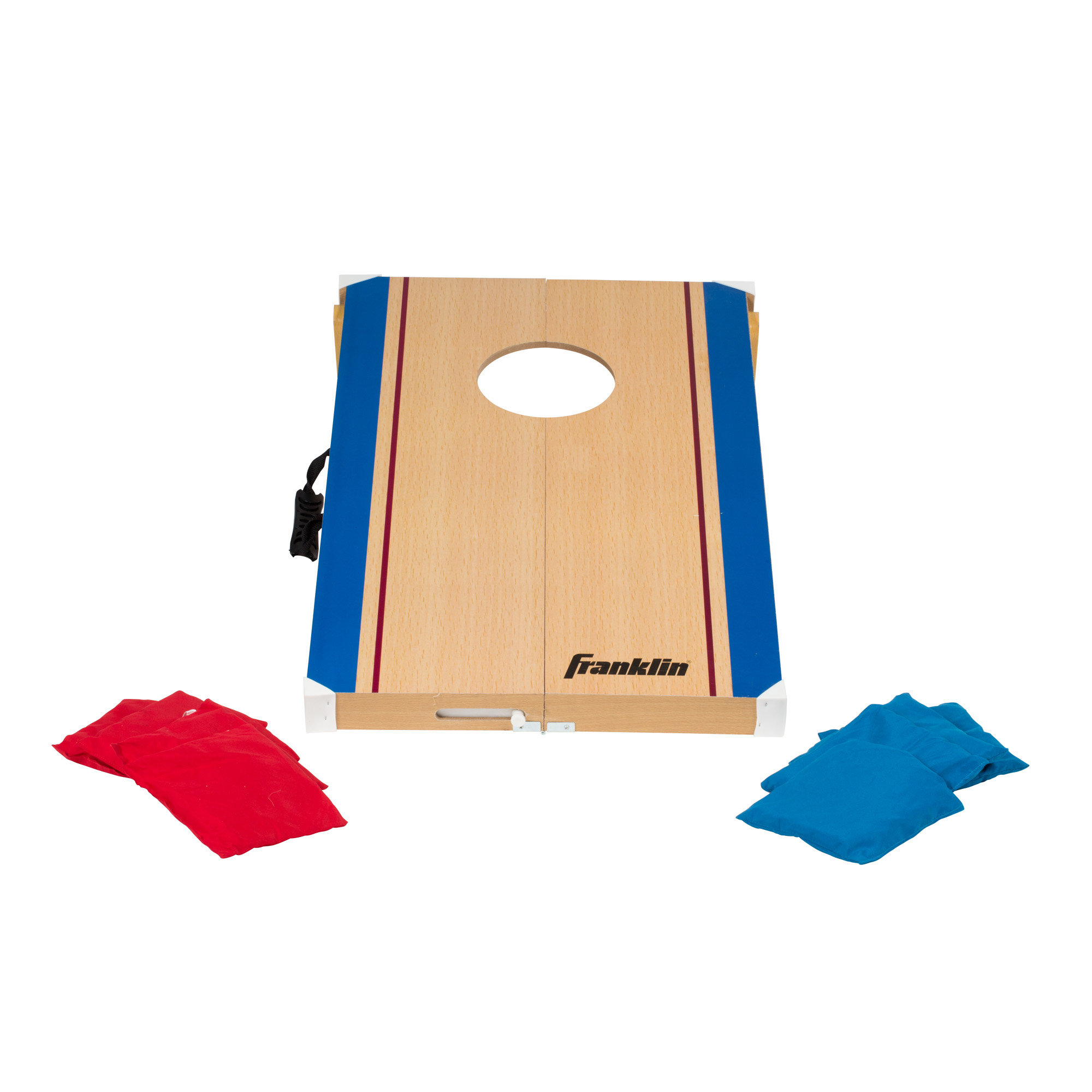 Franklin Sports FoldNGo Bean Bag Tic Tac Toe/Cornhole Combo Set