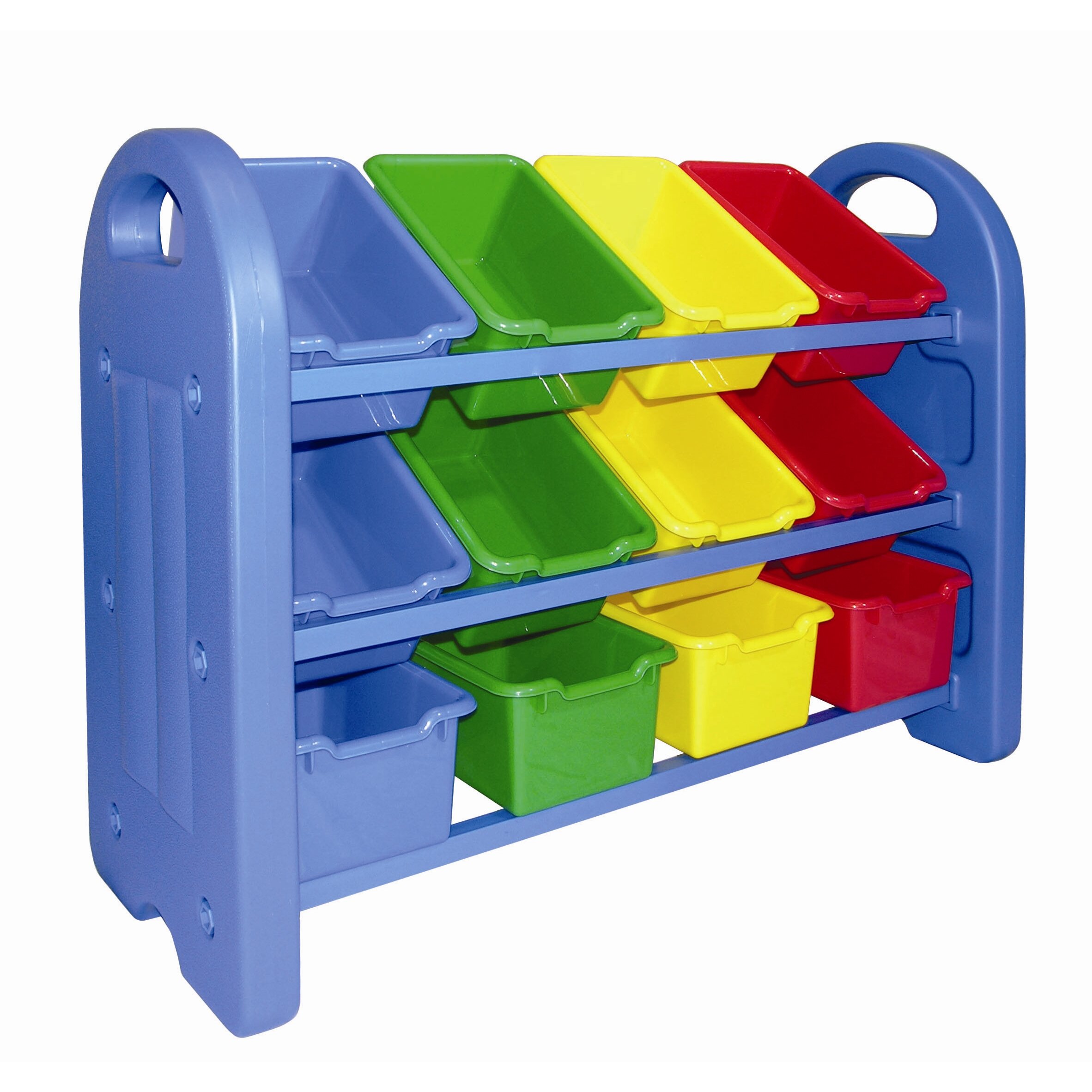 3 tier toy storage