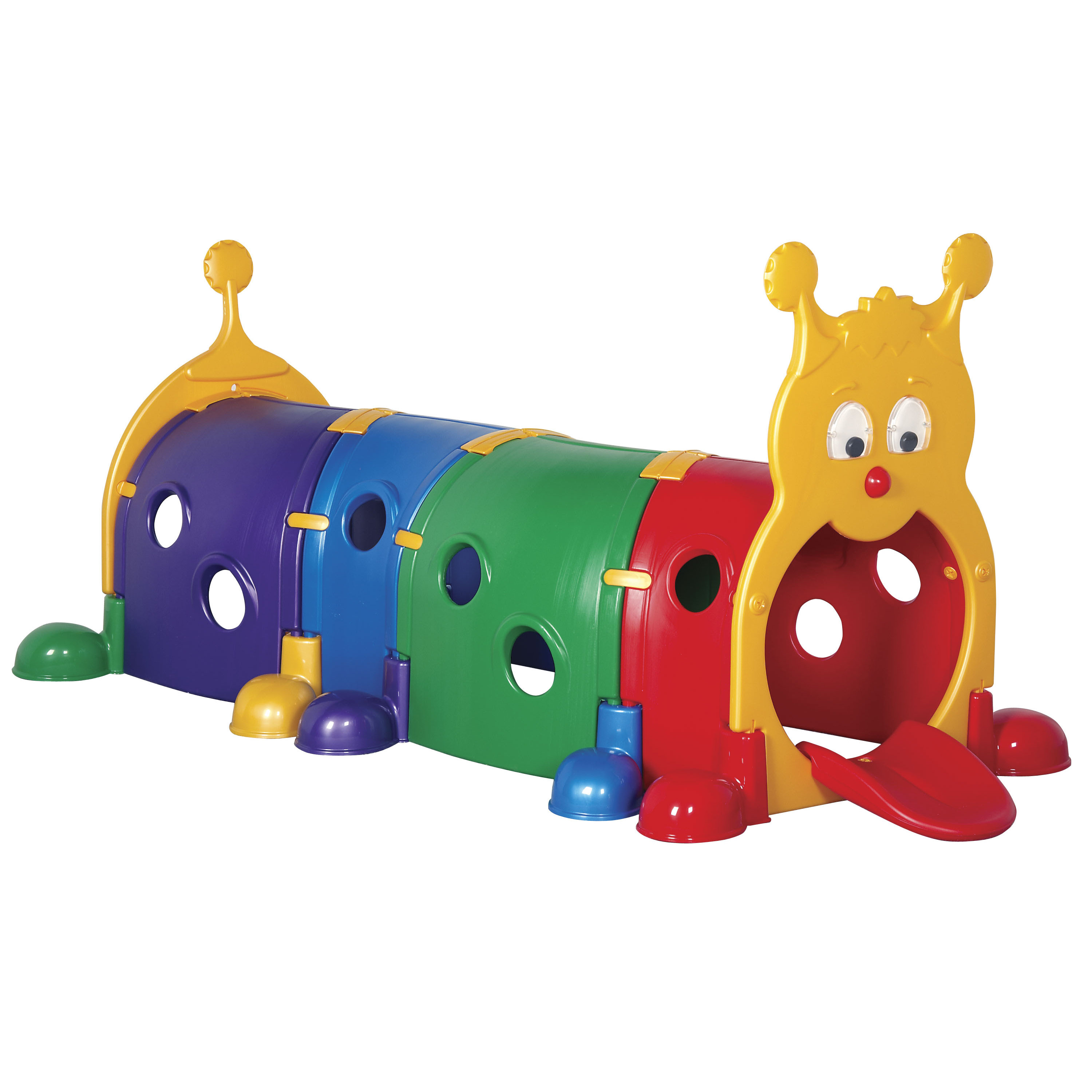 ECR4kids Gus Four Section Climb n Crawl Caterpillar Tunnel Playground ELR 035