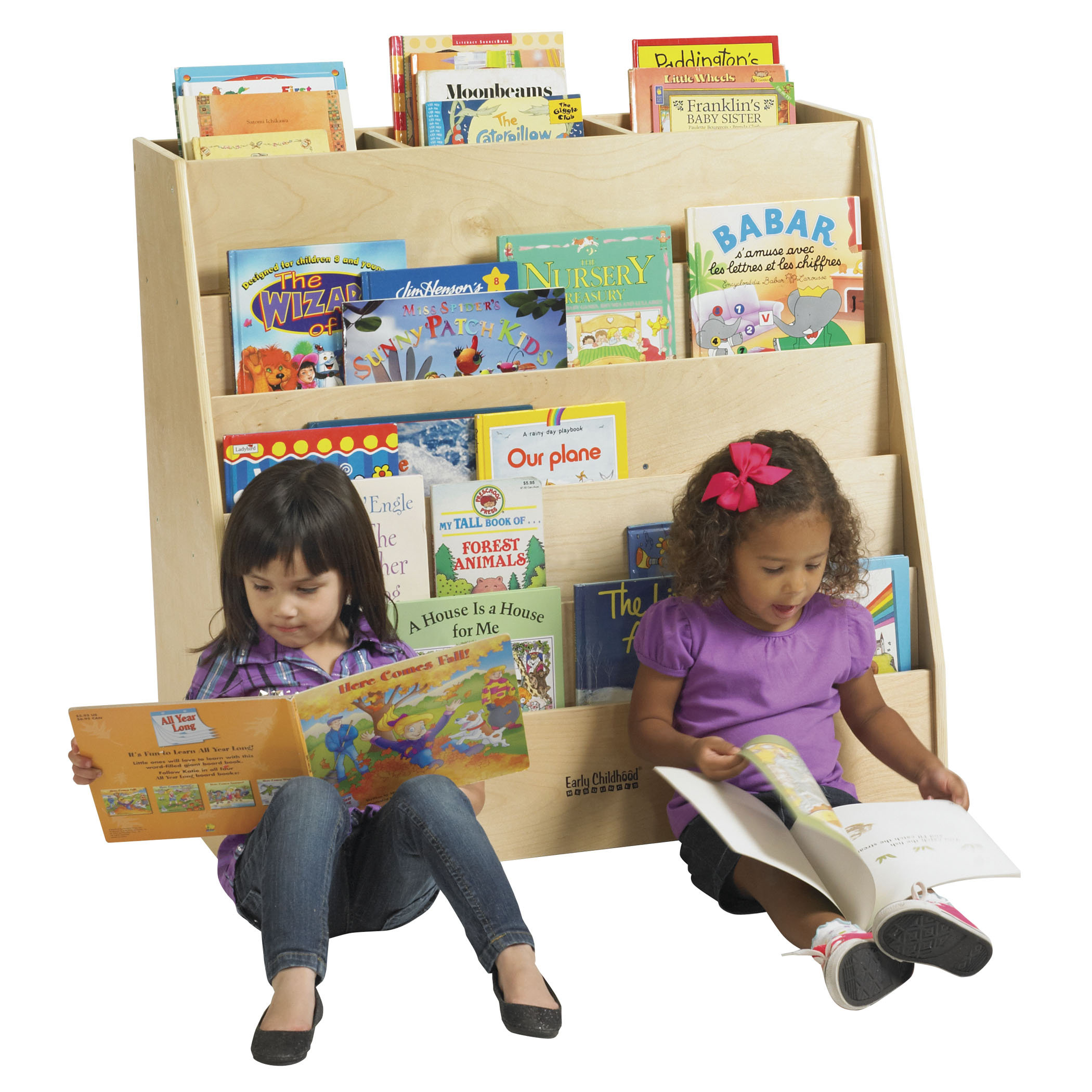 ECR4Kids Display and Store Mobile Book Cart & Reviews Wayfair