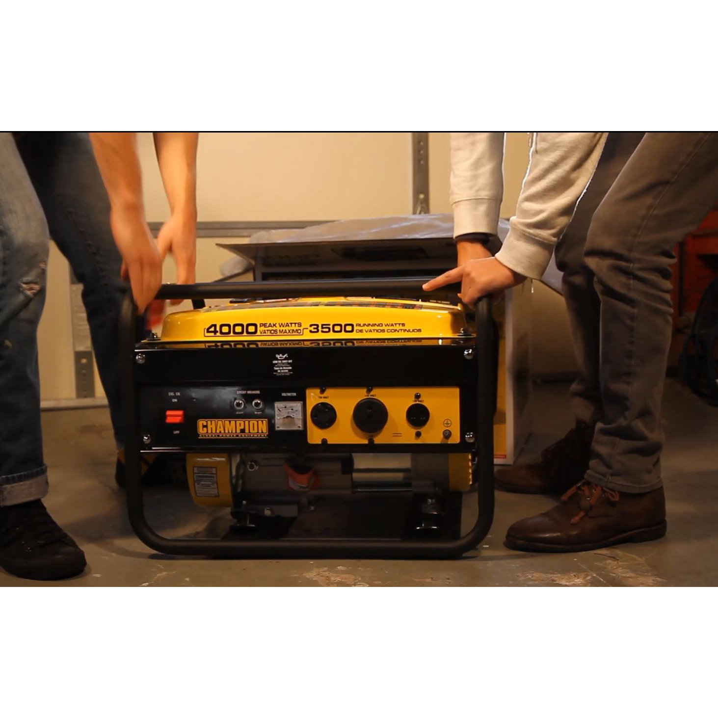 Champion Power Equipment 4000 Watt Portable Gasoline Generator
