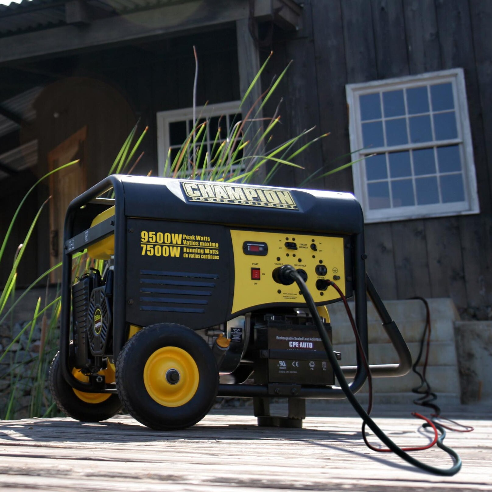 Champion Power Equipment 9375 Watt Portable Gasoline Generator With ...