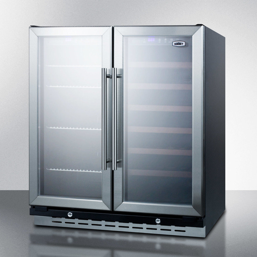 Summit Appliance 33 Bottle Dual Zone BuiltIn and Freestanding Wine