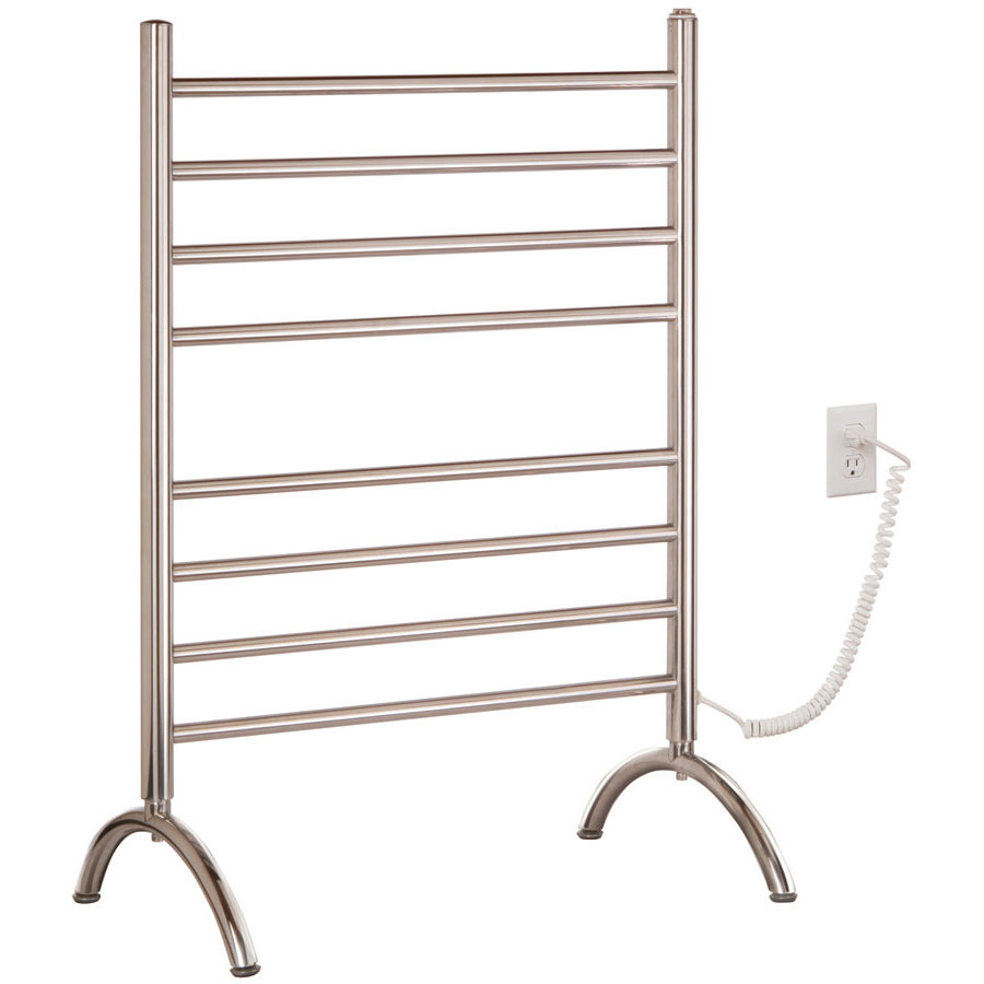 Myson Pearl 8 Bar Portable Floor Mount Electric Towel Warmer & Reviews