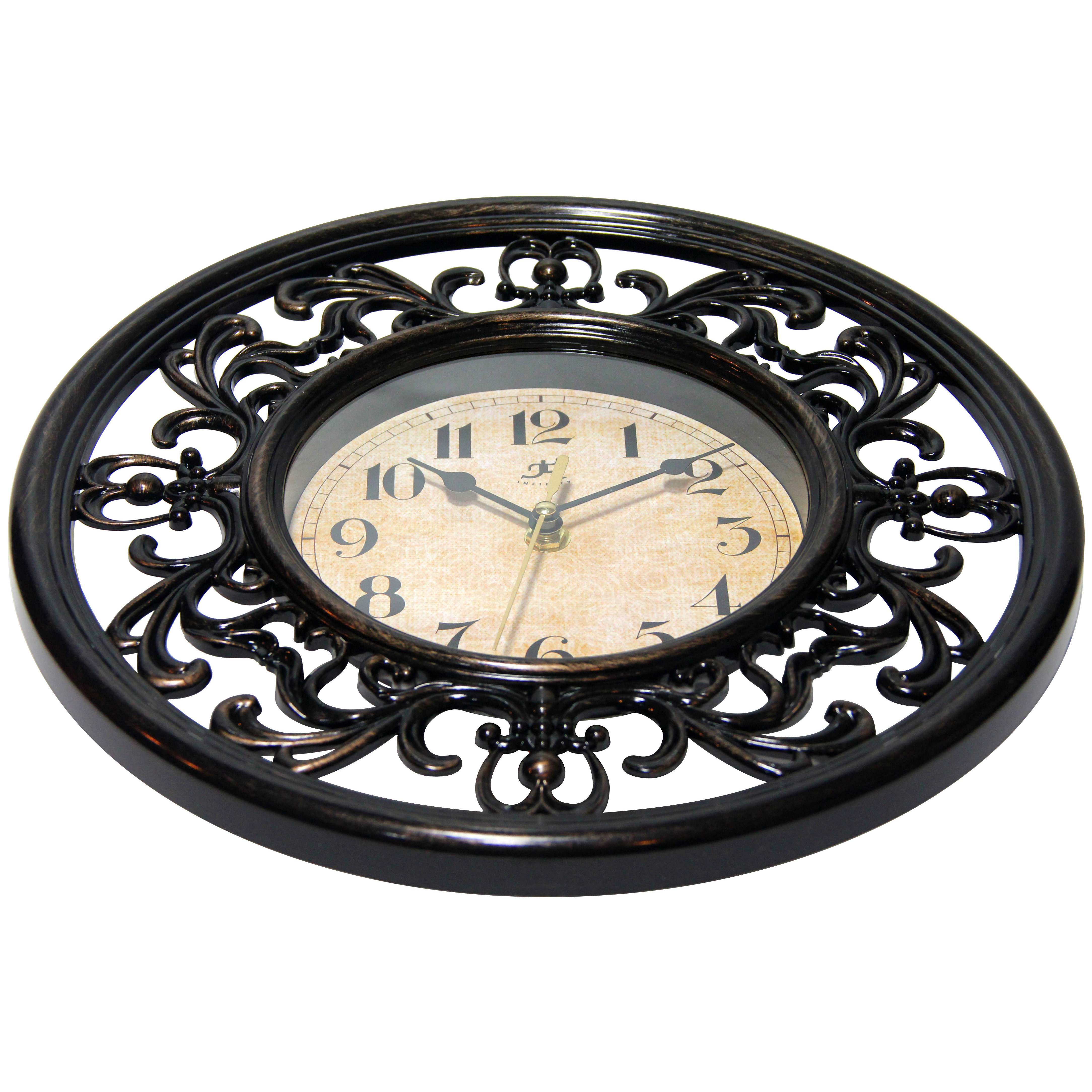 Infinity Instruments Sofia 12" Plastic Wall Clock & Reviews Wayfair