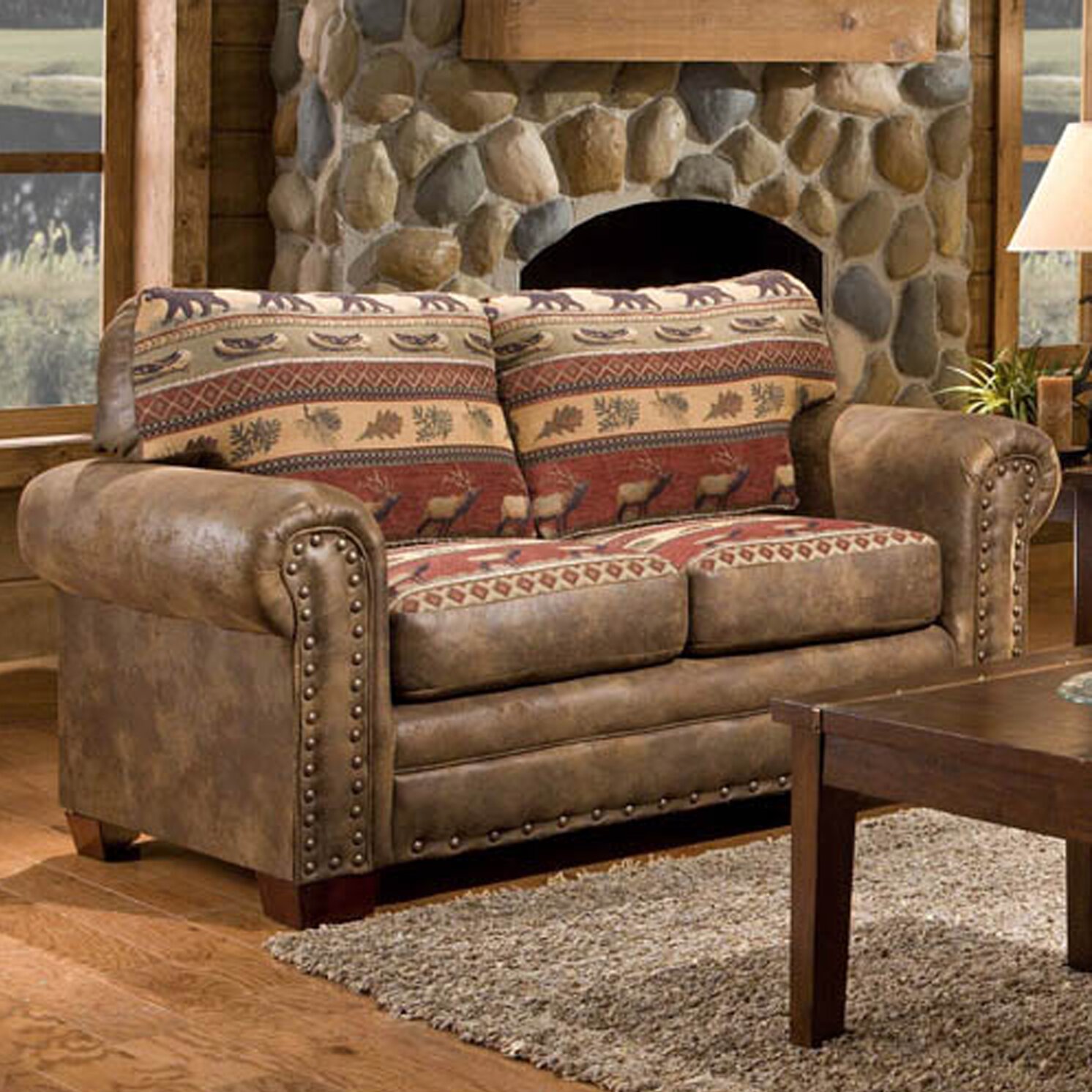 American Furniture Classics Lodge Sierra Loveseat & Reviews | Wayfair