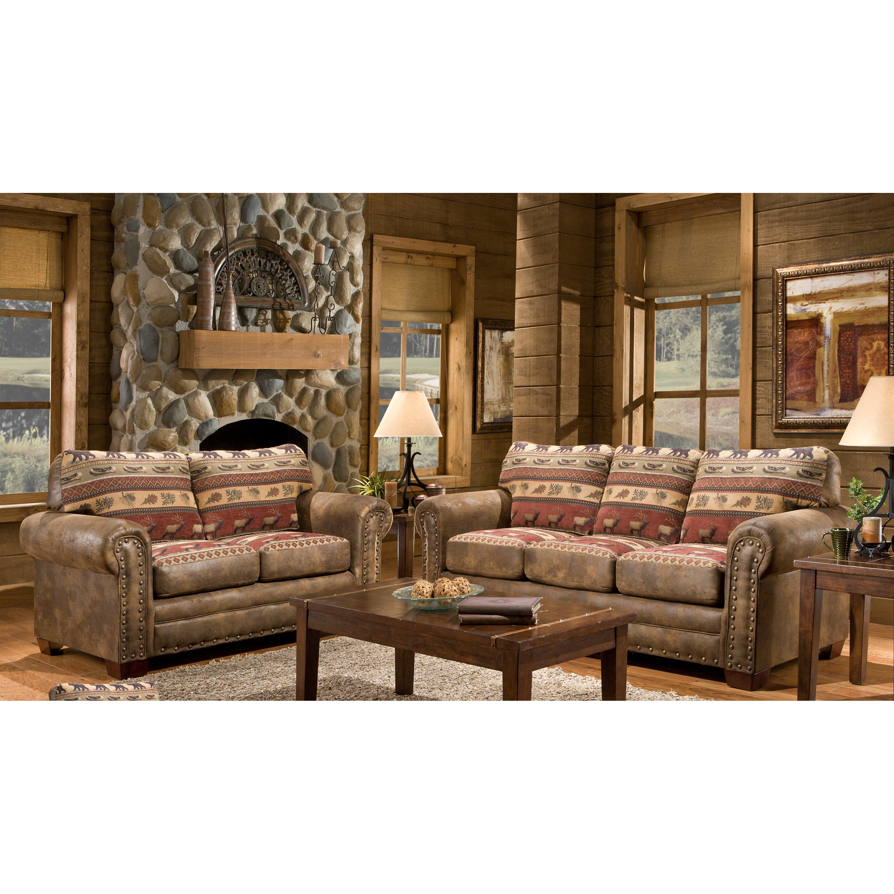American Furniture Classics Lodge Sierra Loveseat & Reviews Wayfair