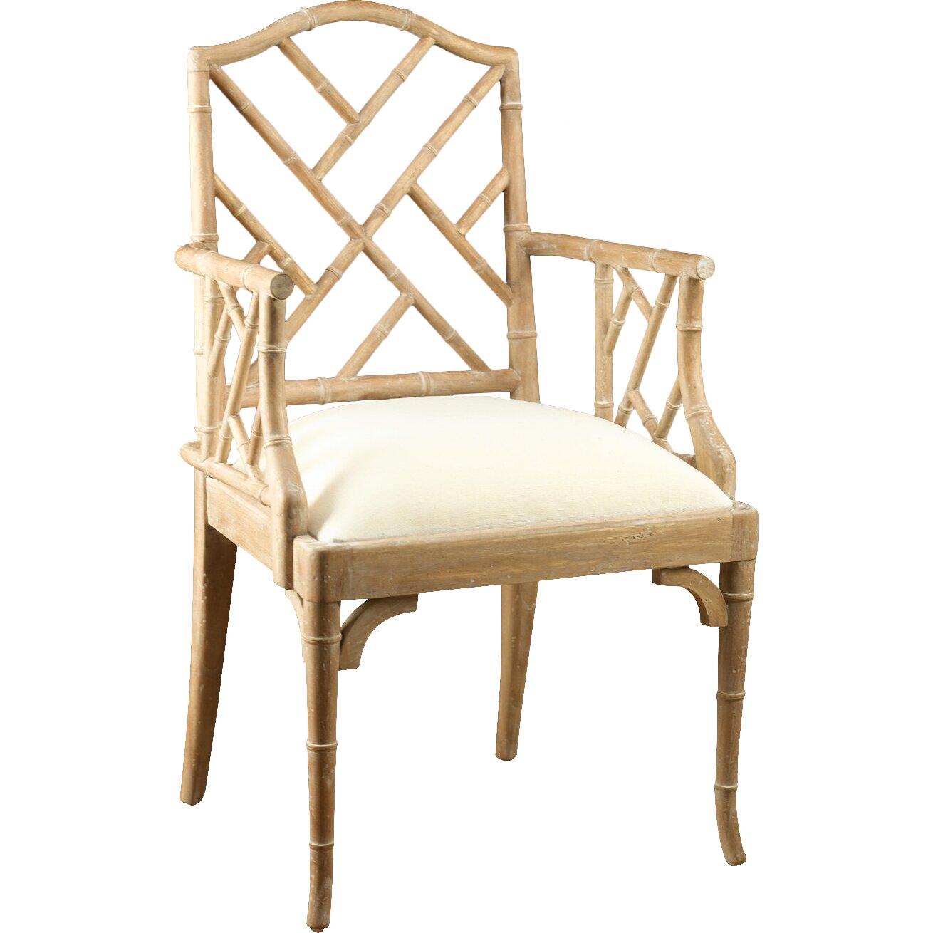 AA Importing Chinese Chippendale Arm Chair & Reviews Wayfair