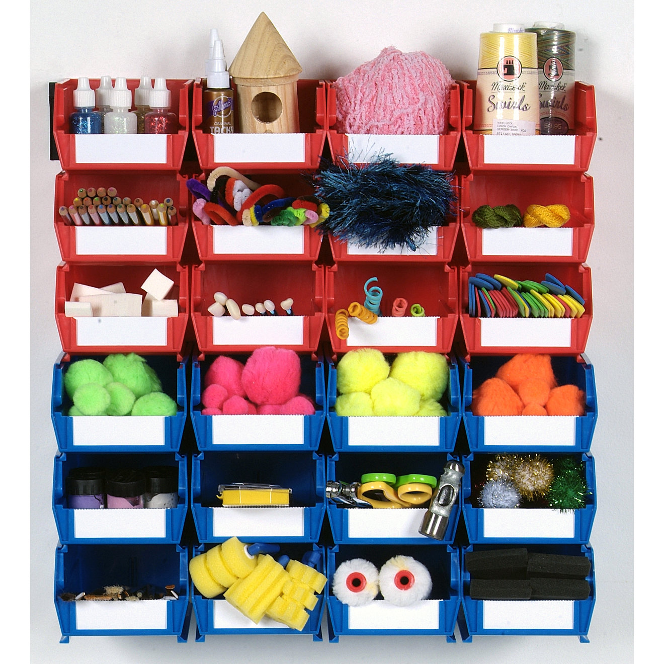 Triton Products LocBin 26 Piece Wall Storage Unit Set Wayfair