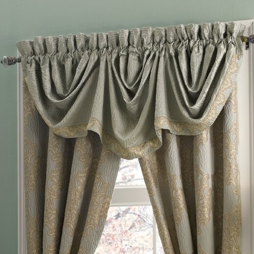 Croscill Opal Imperial 82 Curtain Valance And Reviews Wayfair