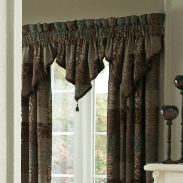 Croscill Galleria 40 Curtain Valance And Reviews Wayfair