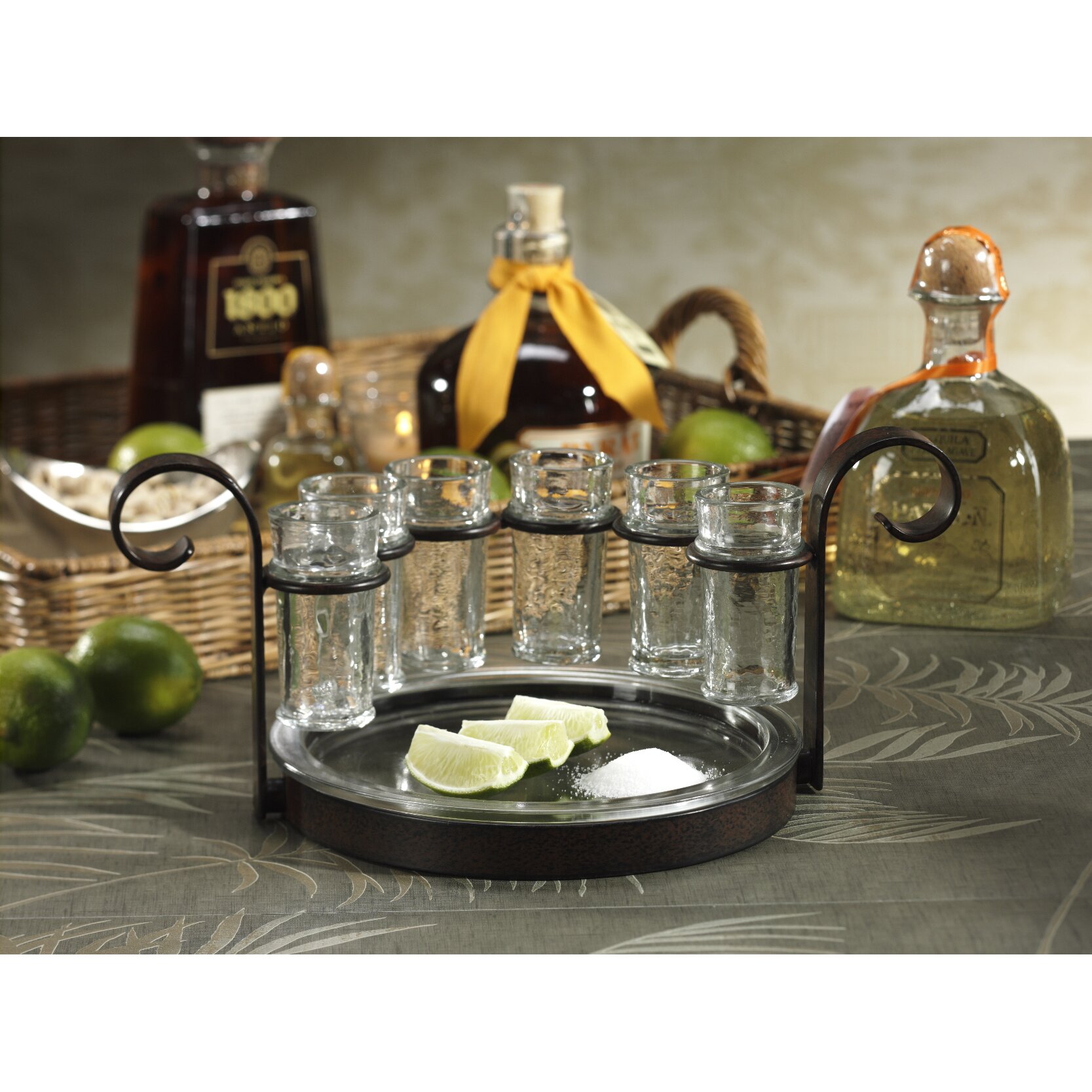 Zodax Fiesta 6 Piece Tequila Shot Glass Set And Reviews Wayfair