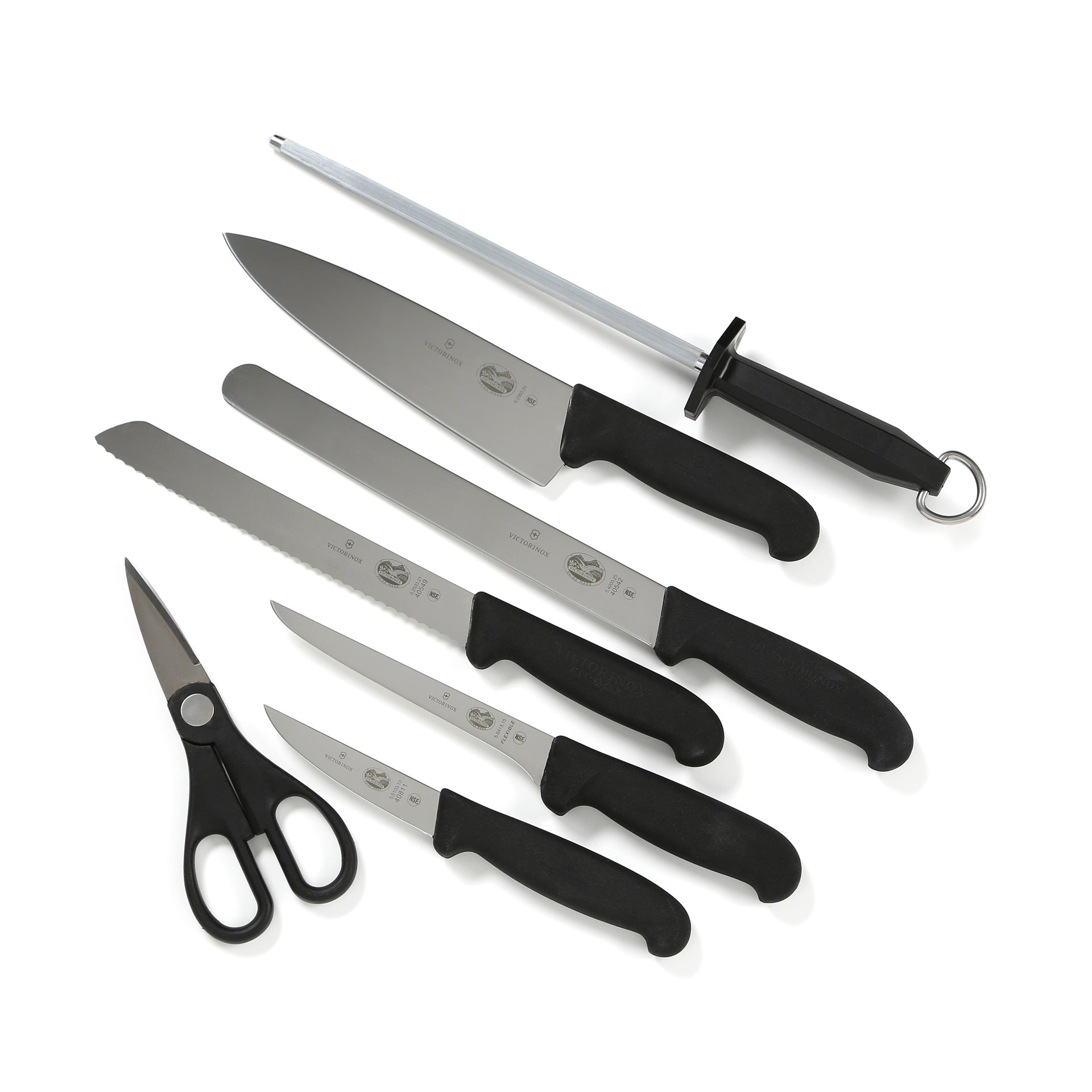 Victorinox Swiss Army Fibrox 8 Piece Knife Block Set & Reviews Wayfair