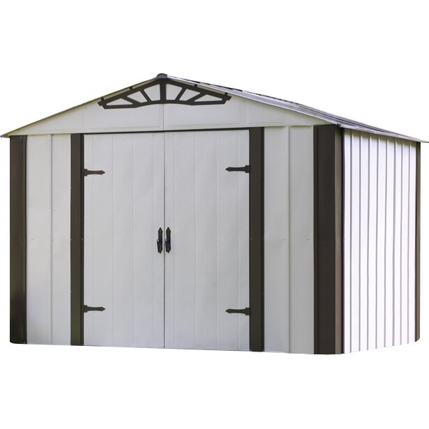 Arrow Designer Series 10 Ft. W x 8 Ft. D Steel Stool Shed 