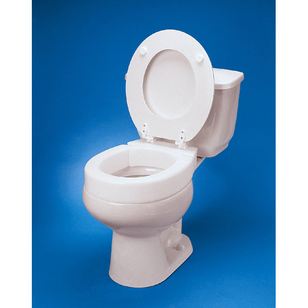 Maddak Standard Hinged Raised Toilet Seat Extension & Reviews Wayfair