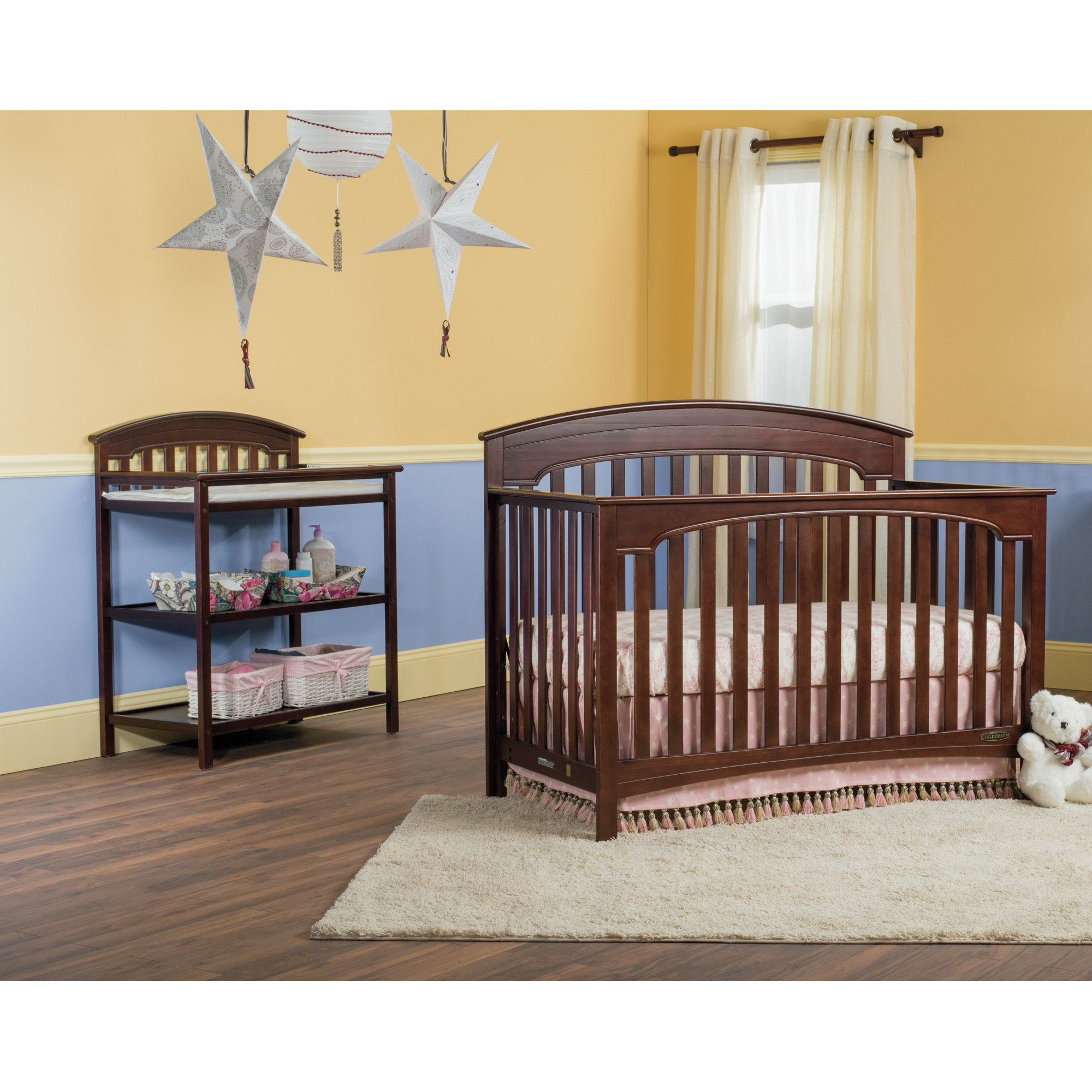 Child Craft Stanford 4in1 Convertible 2 Piece Crib Set & Reviews